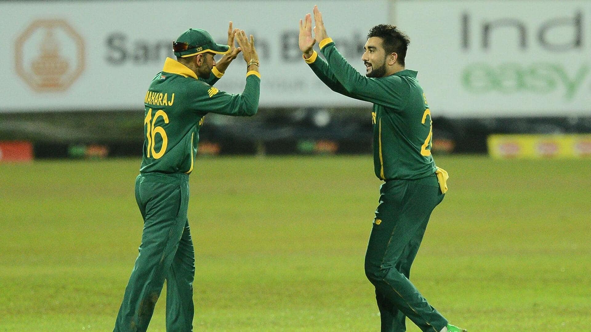 पाकिस्तान बनाम दक्षिण अफ्रीका: तबरेज शम्सी ने चटकाए 4 विकेट, अंतरराष्ट्रीय क्रिकेट में 150 विकेट पूरे