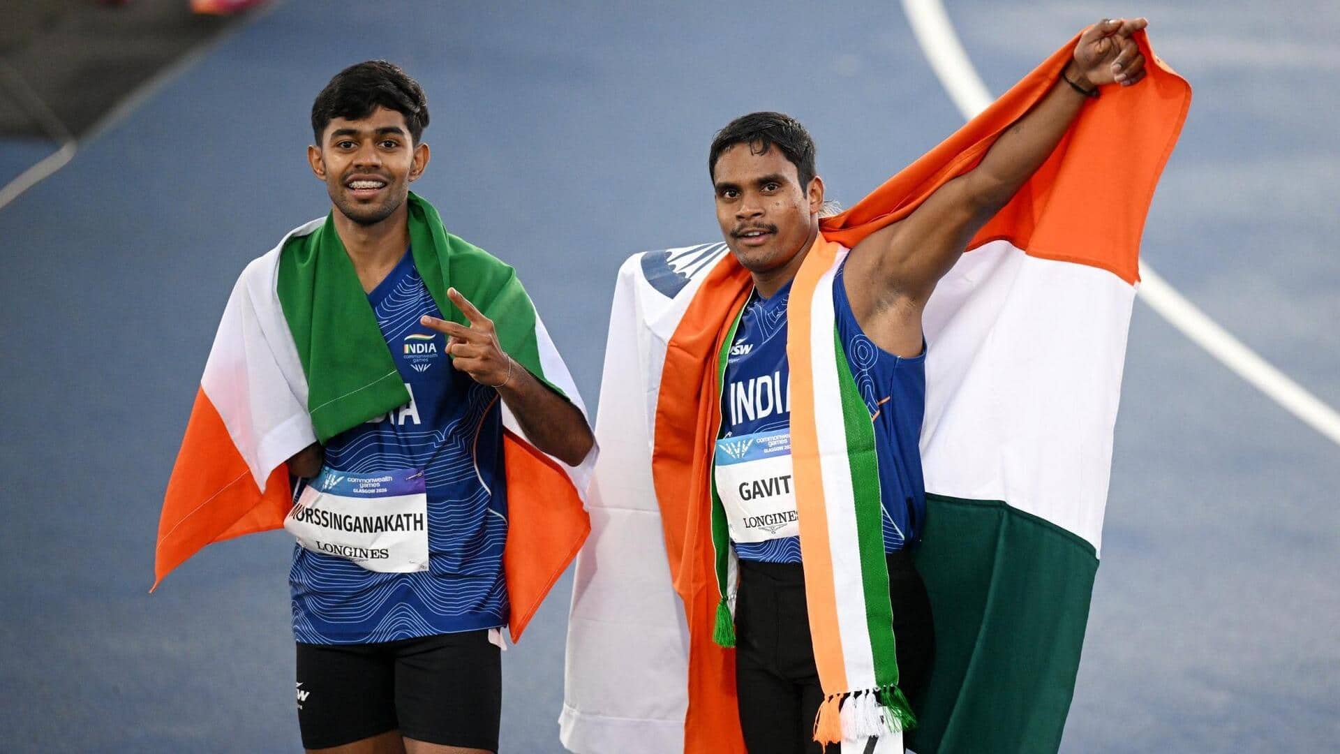 राष्ट्रमंडल खेल 2026: T-47 100 मीटर में दिलीप गावित ने जीता स्वर्ण, बेसिल को मिला रजत