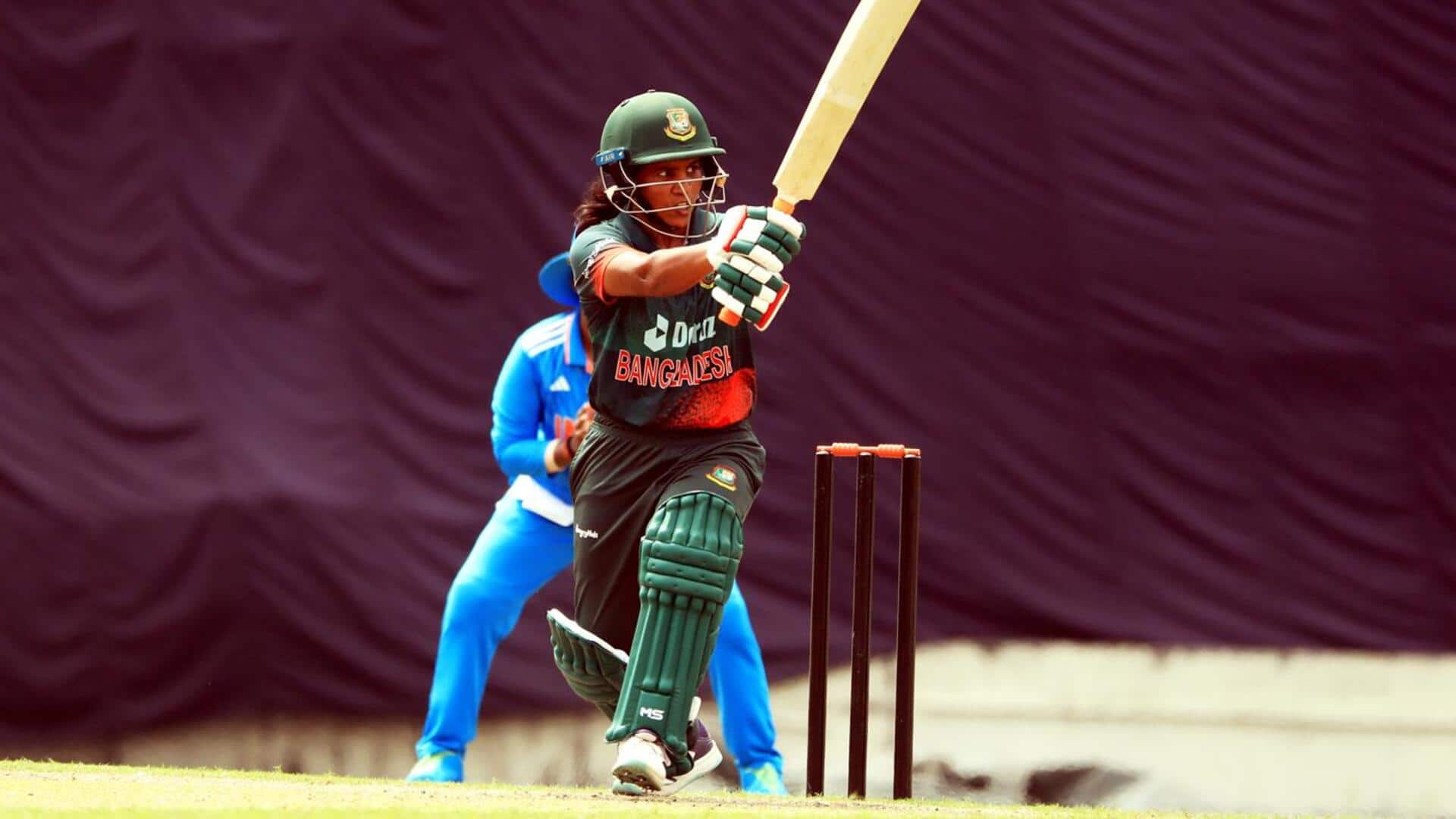 बांग्लादेश बनाम भारत, तीसरा वनडे: शमीमा सुल्ताना ने खेली वनडे करियर की दूसरी सर्वश्रेष्ठ पारी