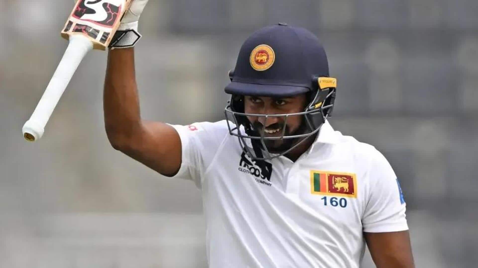 बांग्लादेश बनाम श्रीलंका: कामिंदु मेंडिस ने जड़ा पहला टेस्ट शतक, ये बनाए रिकॉर्ड्स