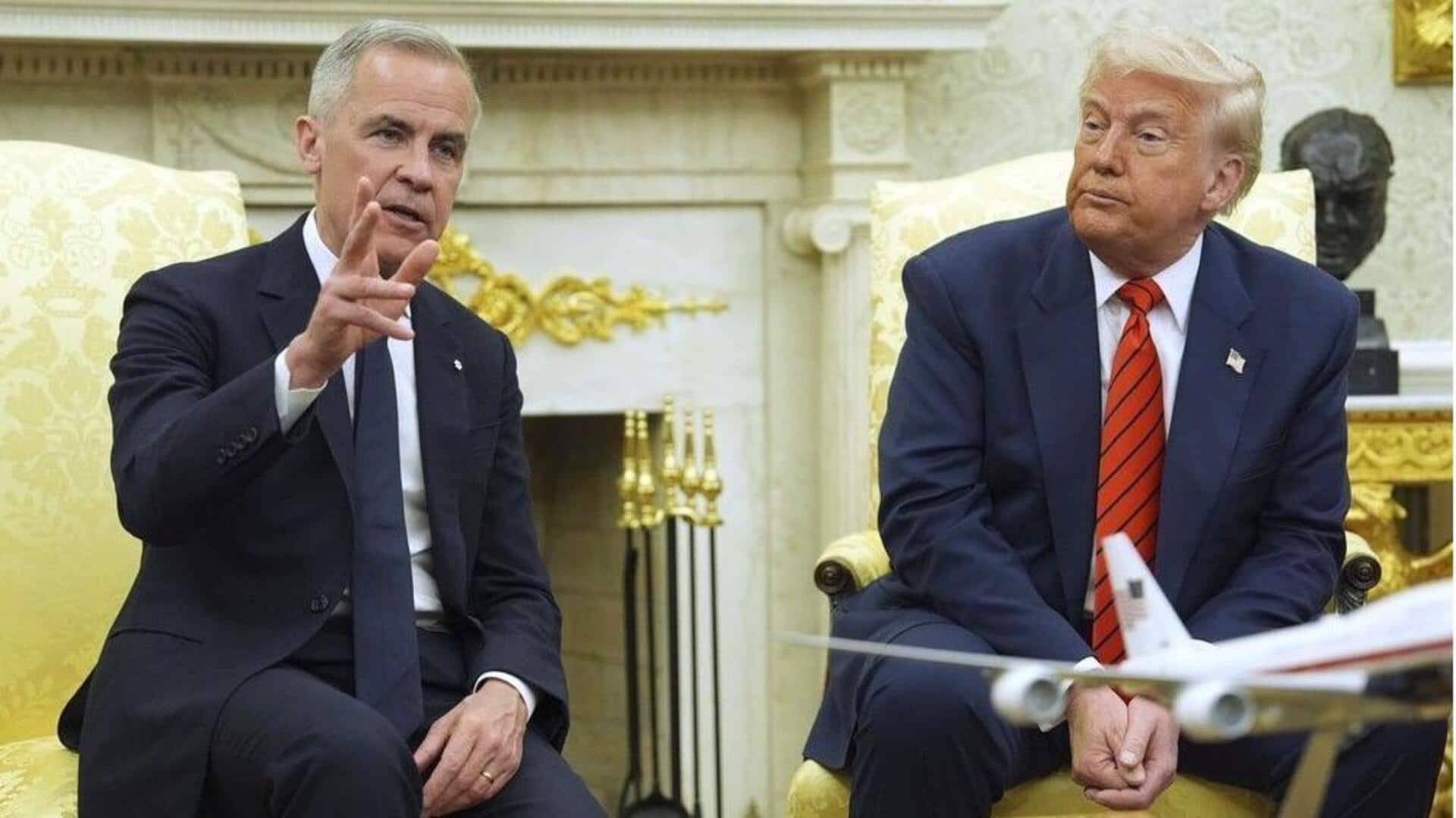 ट्रंप ने कनाडा के विमानों की मान्यता रोकी, विमान सौदे पर 50 प्रतिशत टैरिफ की धमकी