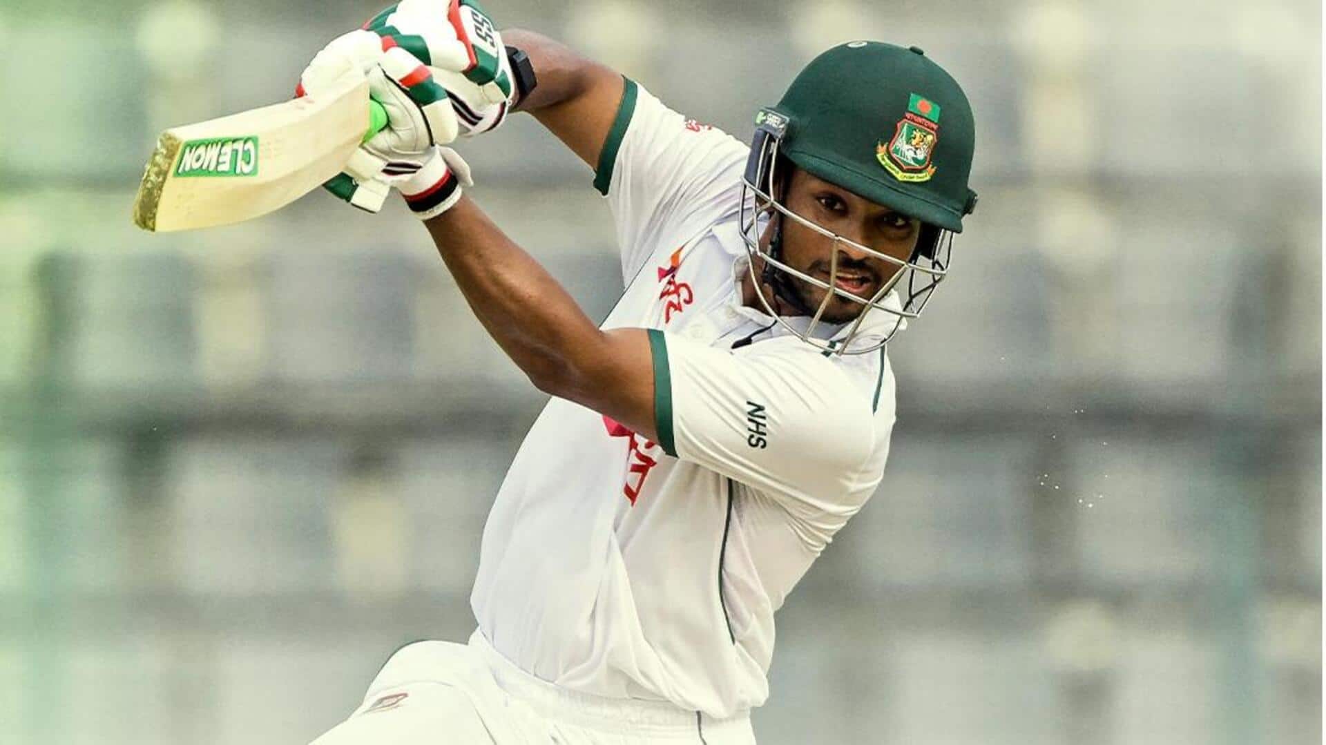 नजमुल हुसैन शांतो को दोबारा बनाया गया बांग्लादेश टेस्ट टीम का कप्तान, जानिए पूरी जानकारी नजमुल हुसैन शांतो को दोबारा बनाया गया बांग्लादेश टेस्ट टीम का कप्तान, जानिए पूरी जानकारी