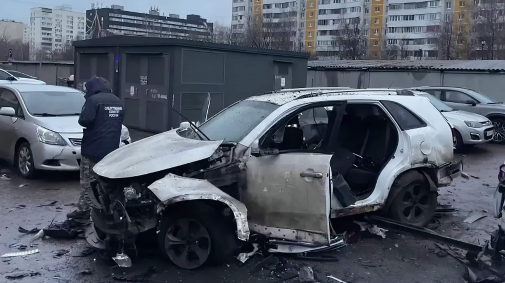 रूस के मॉस्को में कार के नीचे रखे बम के फटने से रूसी जनरल की मौत