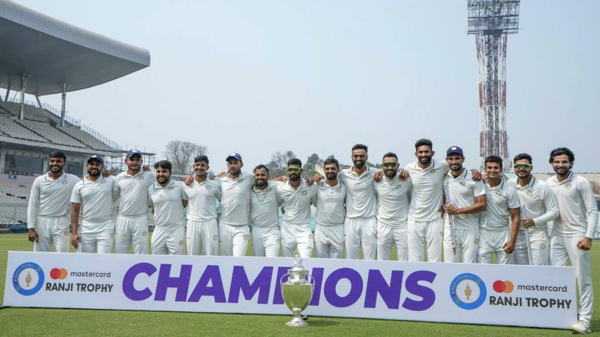 रणजी ट्रॉफी 2022-23: दूसरी बार विजेता बना सौराष्ट्र, जानिए इस सीजन के जरुरी आंकड़े
