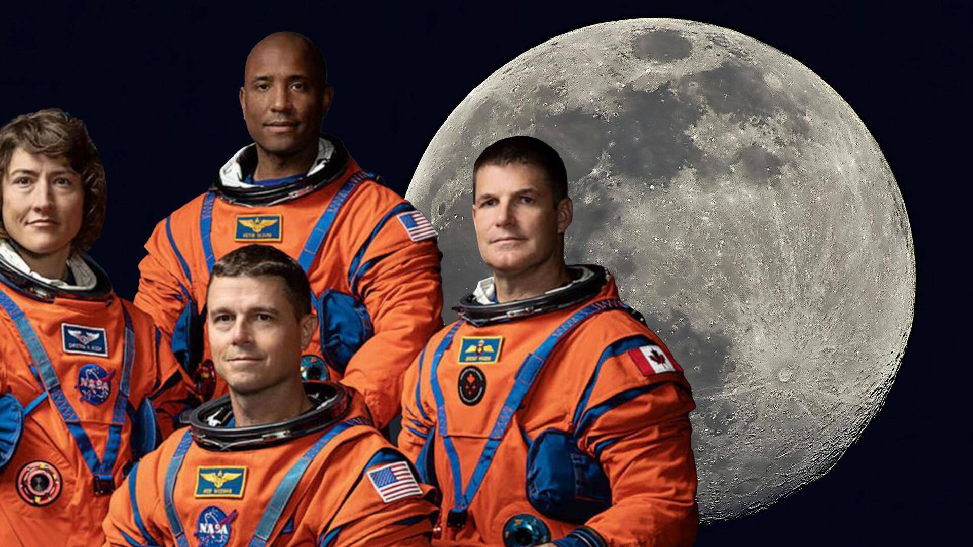नासा के आर्टिमिस 2 मिशन के चारों अंतरिक्ष यात्री कौन हैं?