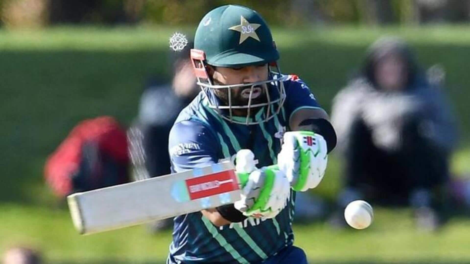 न्यूजीलैंड बनाम पाकिस्तान: मोहम्मद रिजवान ने विदेश में पूरे किए 1,000 टी-20 अंतरराष्ट्रीय रन, जानिए आंकड़े