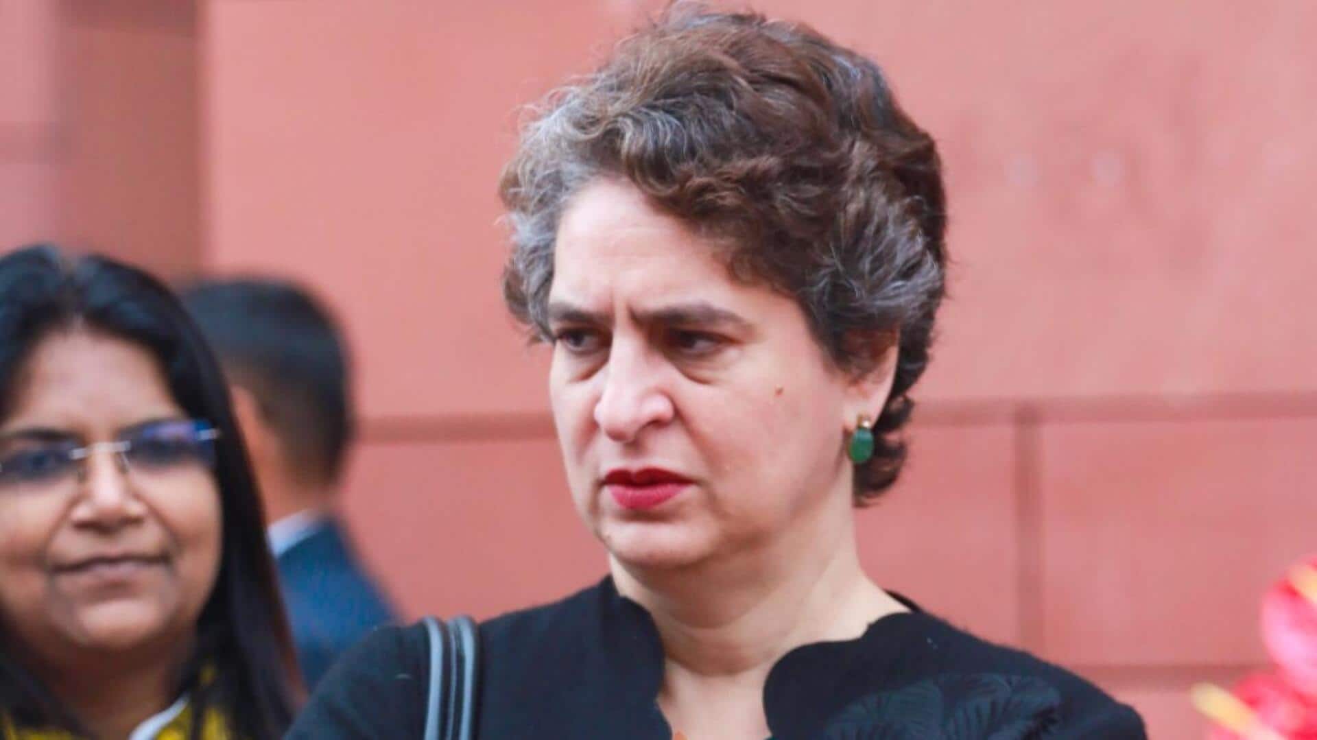 प्रियंका ने ओम बिरला के दावे को झूठा बताया, कहा- प्रधानमंत्री स्पीकर के पीछे छिप रहे