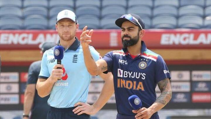 भारत बनाम इंग्लैंड, तीसरा वनडे: टॉस जीतकर इंग्लैंड की पहले गेंदबाजी, दोनों टीमों में 1-1 बदलाव