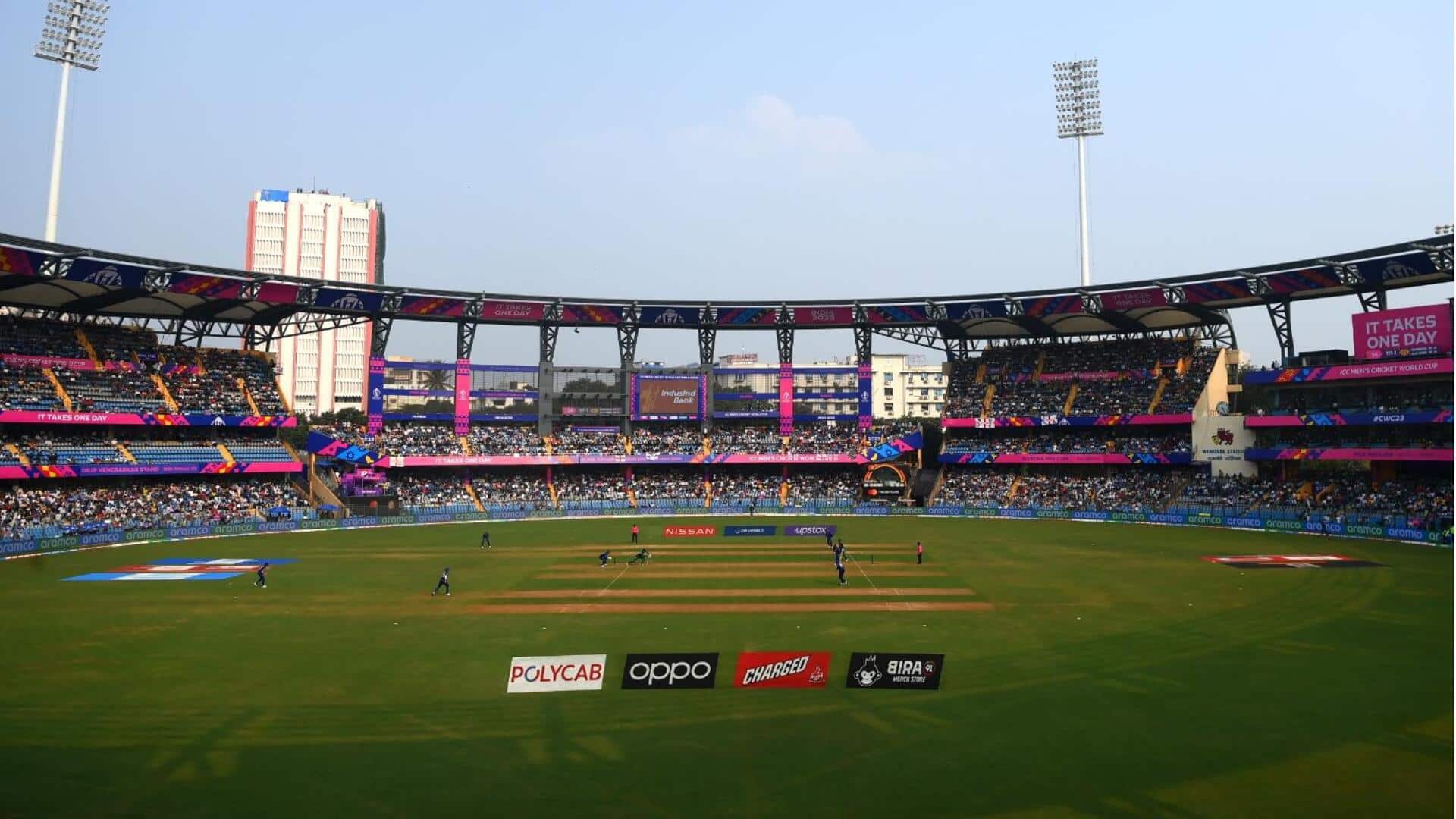 टी-20 विश्व कप 2026: वानखेड़े स्टेडियम की पिच रिपोर्ट और अन्य रोचक आंकड़े