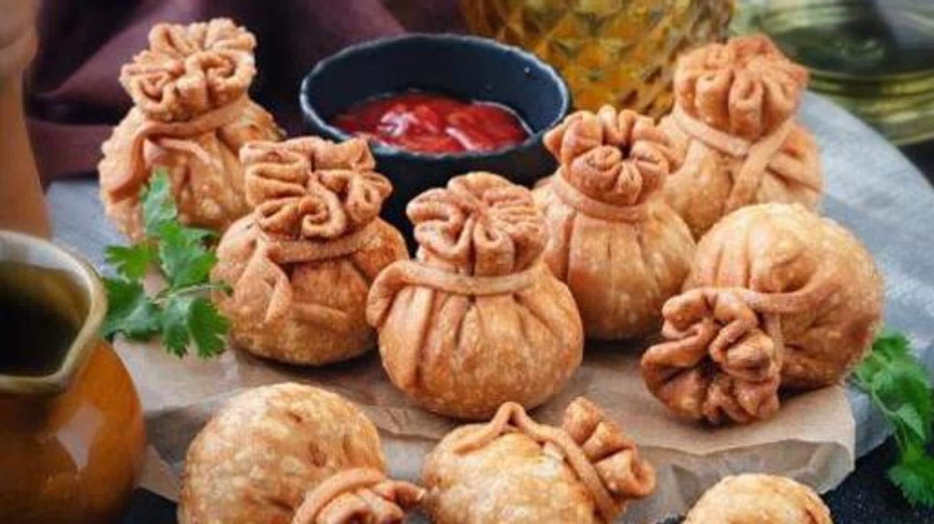 त्योहारों पर बनाएं स्वादिष्ट पोटली समोसा, जानिए रेसिपी