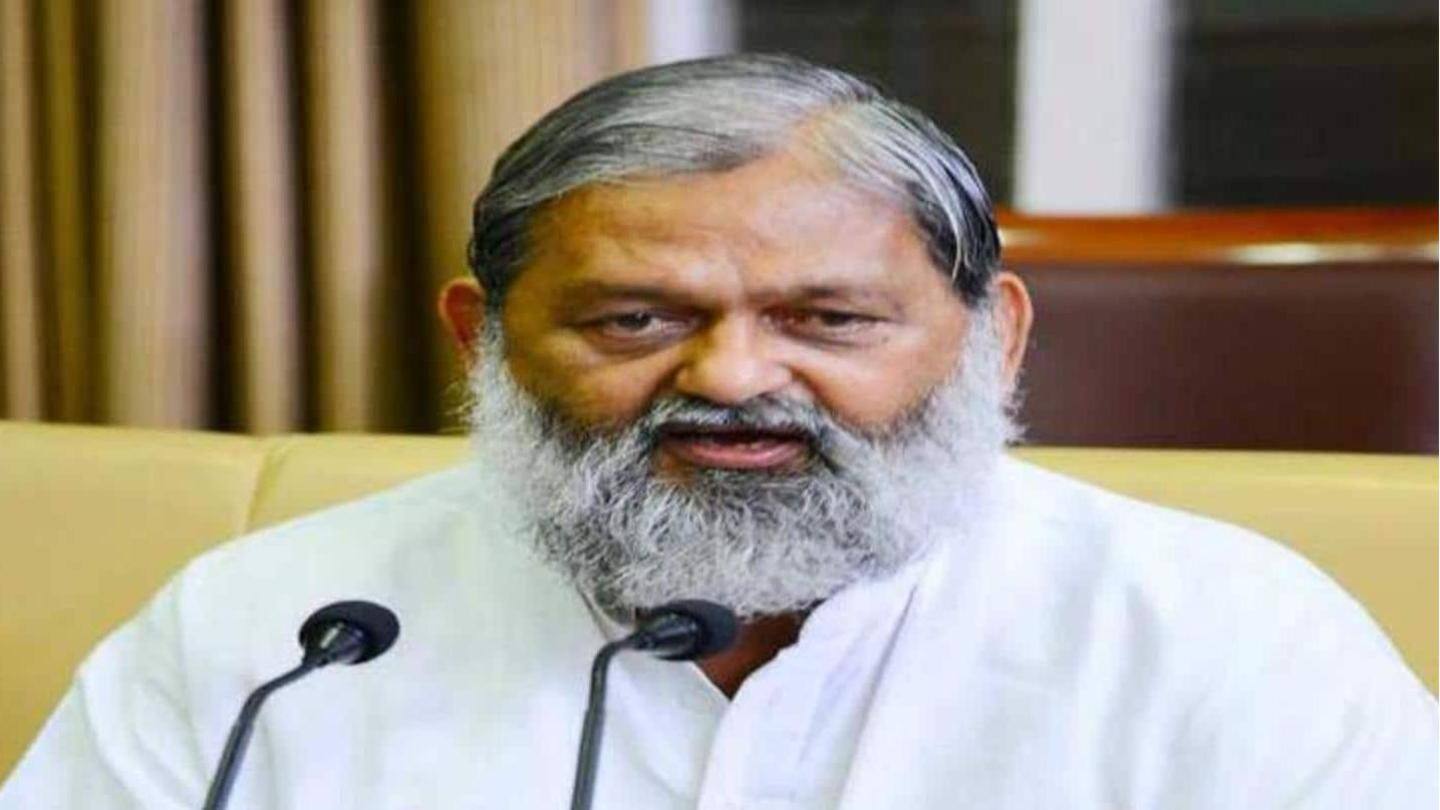अनिल विज ने दिल्ली सरकार पर लगाया था ऑक्सीजन टैंकर लूटने का आरोप अनिल विज ने दिल्ली सरकार पर लगाया था ऑक्सीजन टैंकर लूटने का आरोप