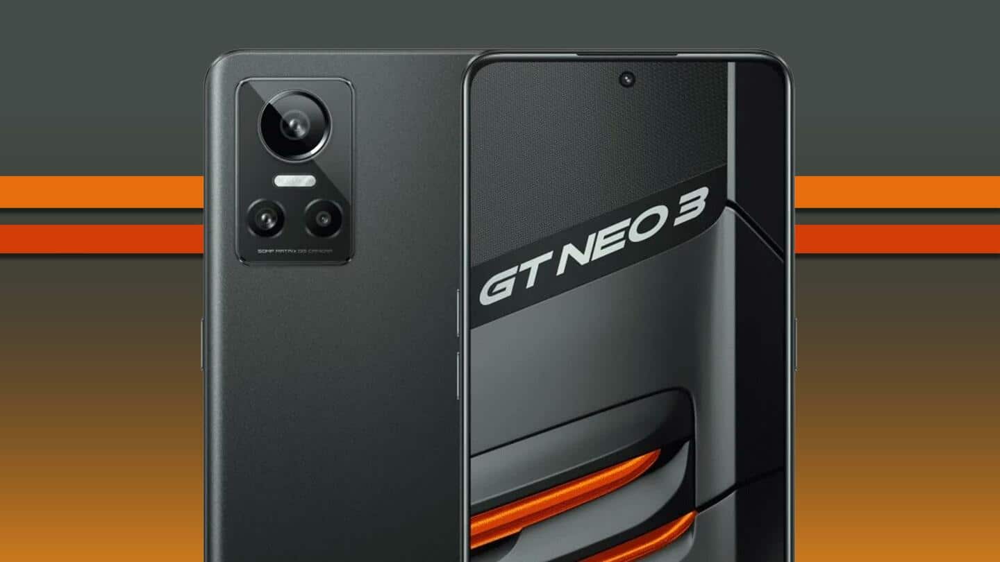 भारत में लॉन्च हुआ रियलमी  GT निओ 3 स्मार्टफोन, जानें क्या है कीमत