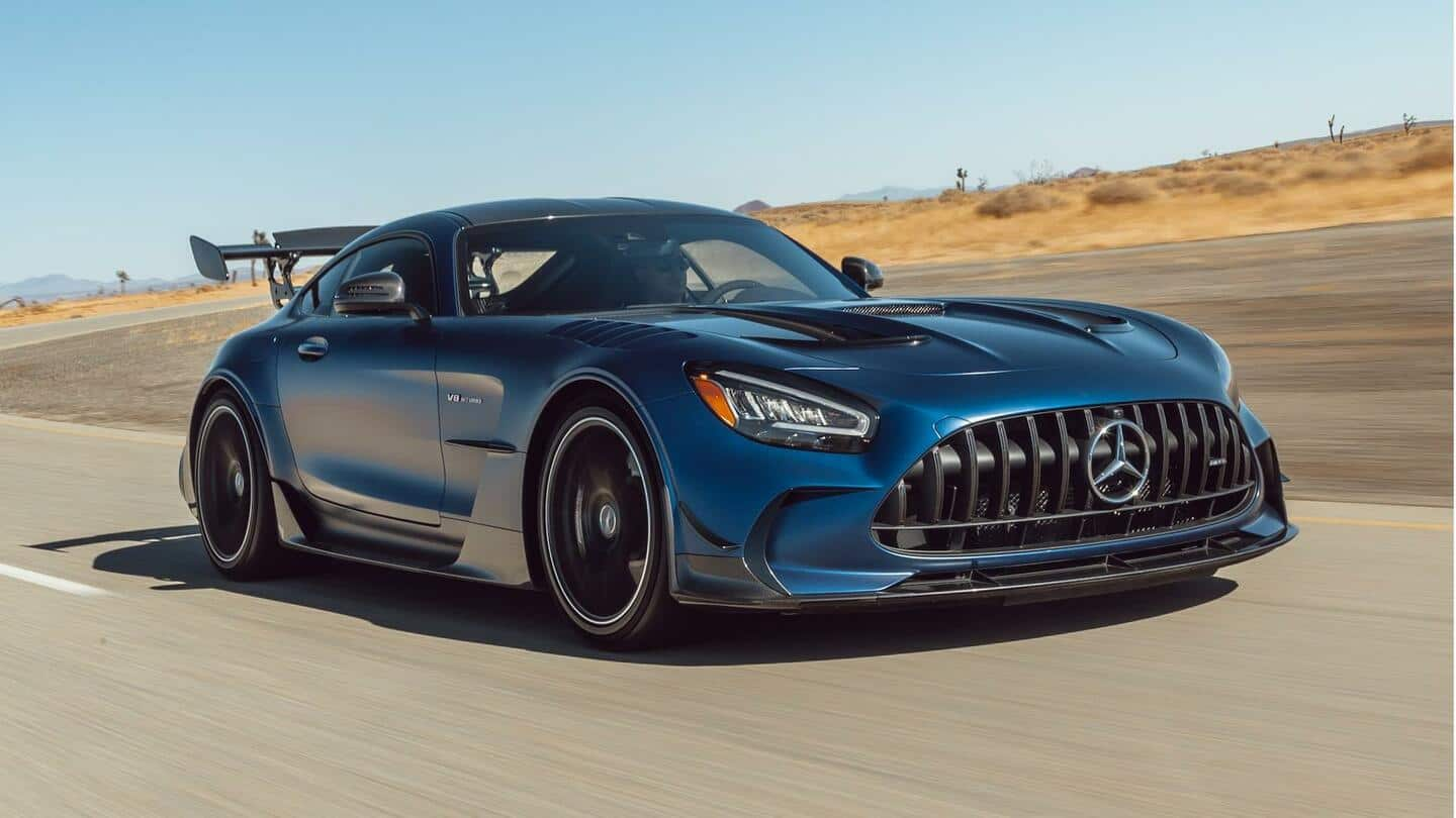 भारत में लॉन्च हुई मर्सिडीज-AMG GT ब्लैक सीरीज, कीमत 5.5 करोड़ रुपये