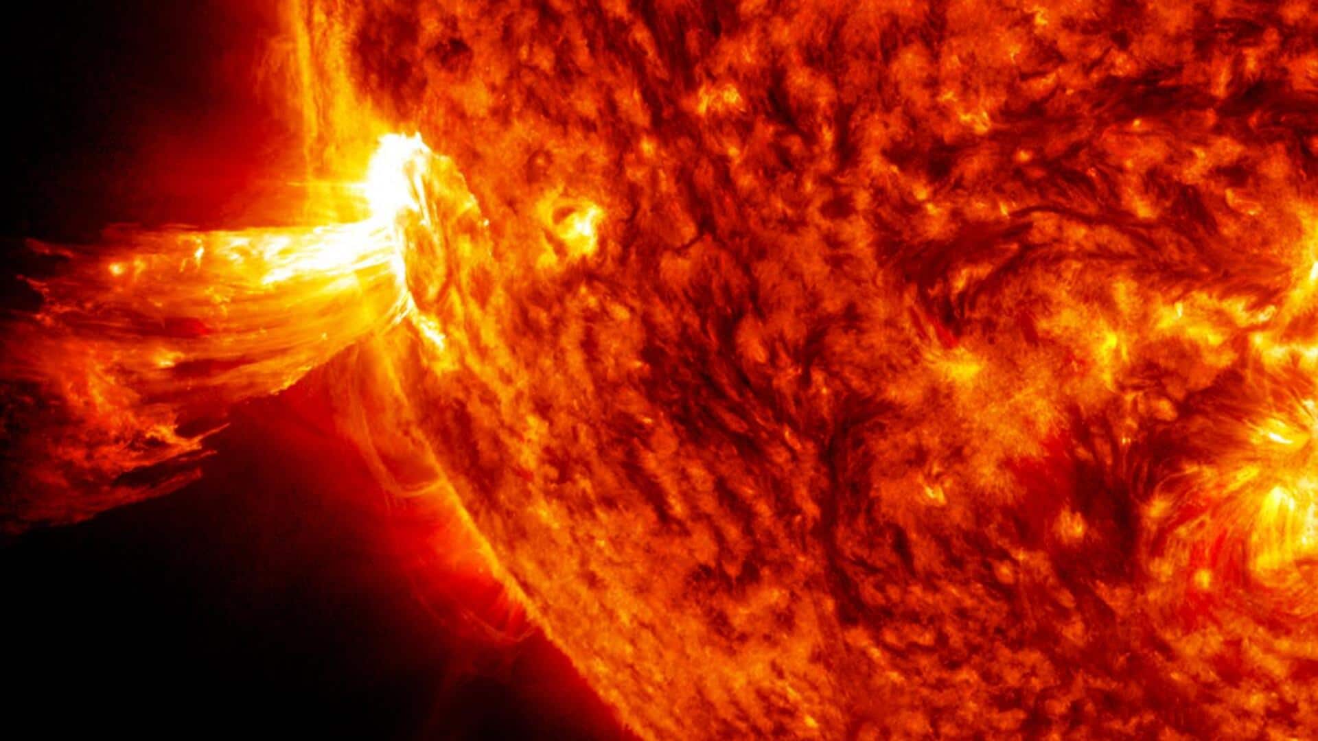 पृथ्वी की तरफ बढ़ रहा CME क्लाउड, आज आ सकता है शक्तिशाली सौर तूफान