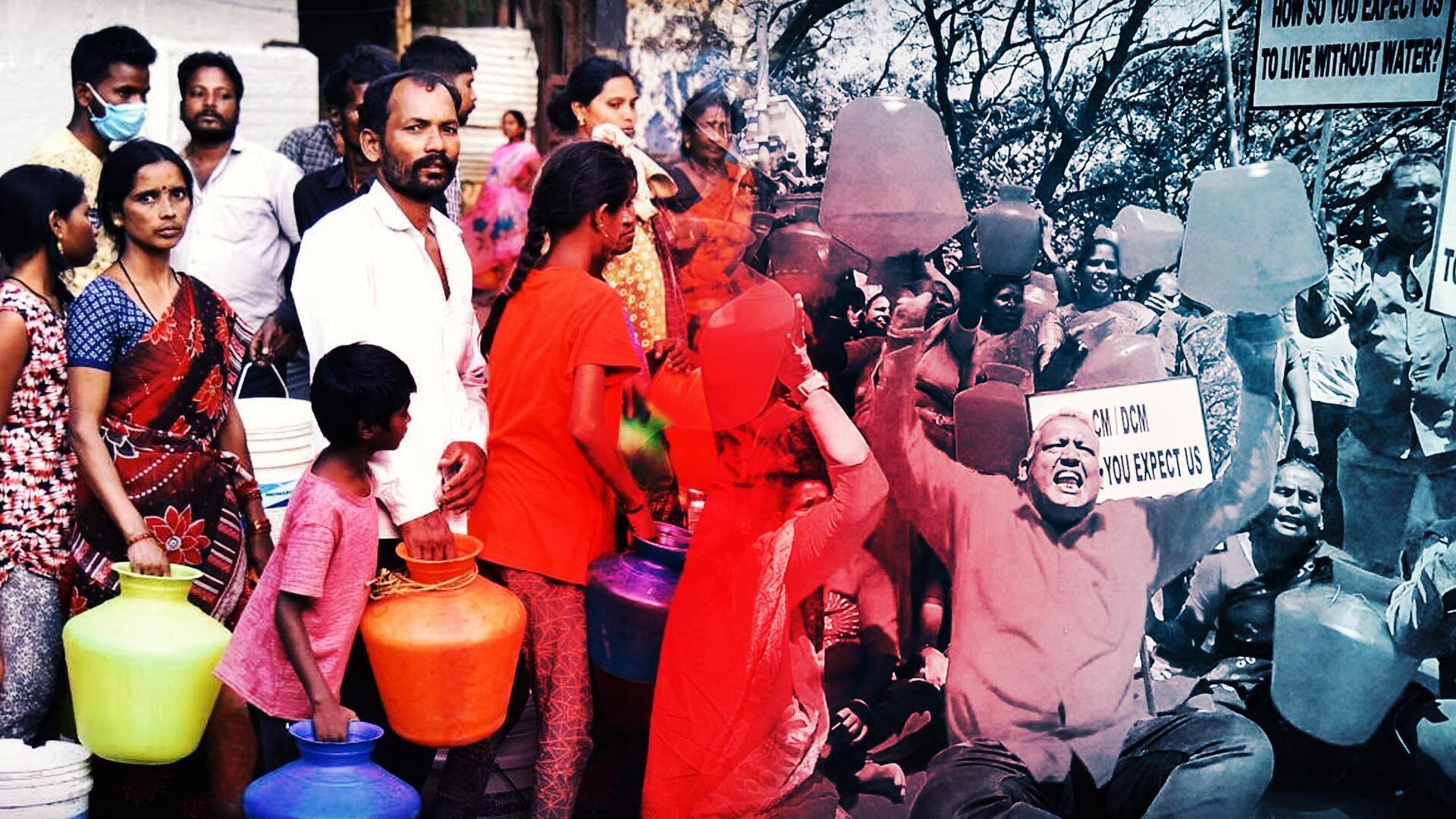 #NewsBytesExplainer: जल संकट से क्यों जूझ रहा है बेंगलुरु और क्या प्रयास कर रही है सरकार?