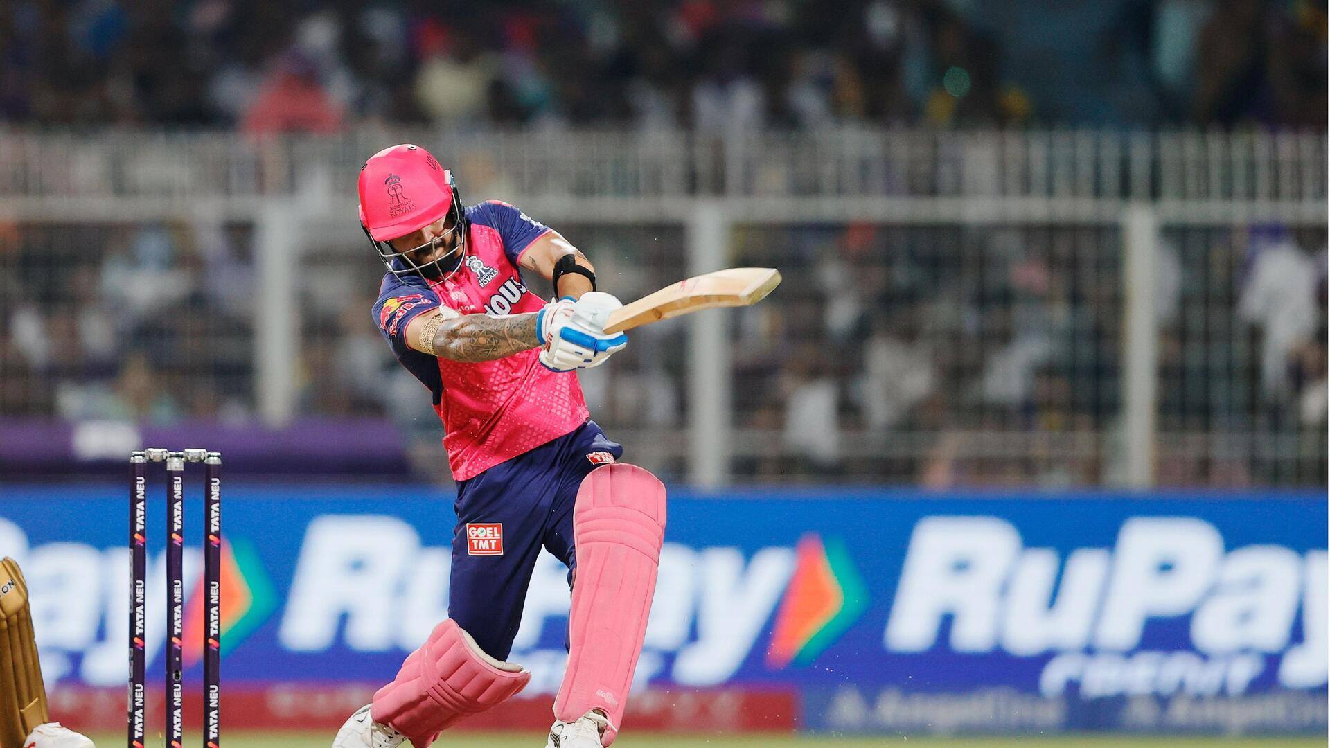 IPL 2025: रियान पराग ने KKR के खिलाफ बनाए 95 रन, लगातार 6 छक्के भी लगाए IPL 2025: रियान पराग ने KKR के खिलाफ बनाए 95 रन, लगातार 6 छक्के भी लगाए