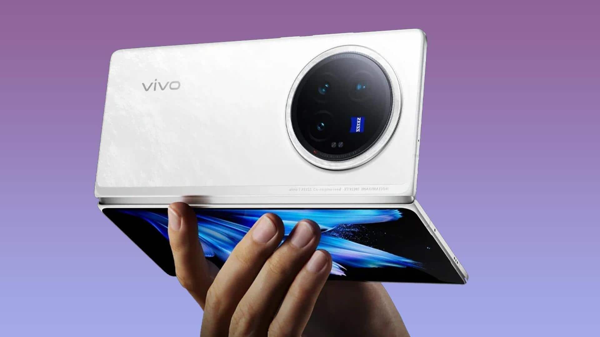 वीवो X फोल्ड 3 प्रो भारत में 6 जून को होगा लॉन्च, जानें संभावित फीचर्स