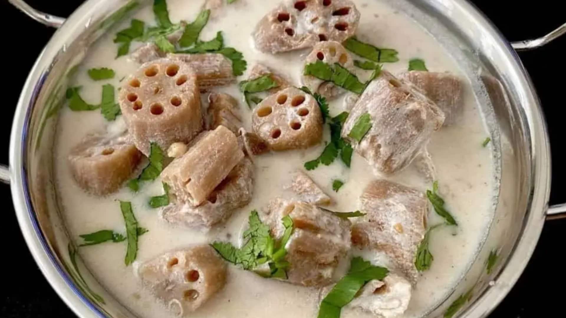 कश्मीरी नद्रू यखनी का स्वाद नहीं भूल पाएंगे आप, एक बार जरूर बनाकर देखें 