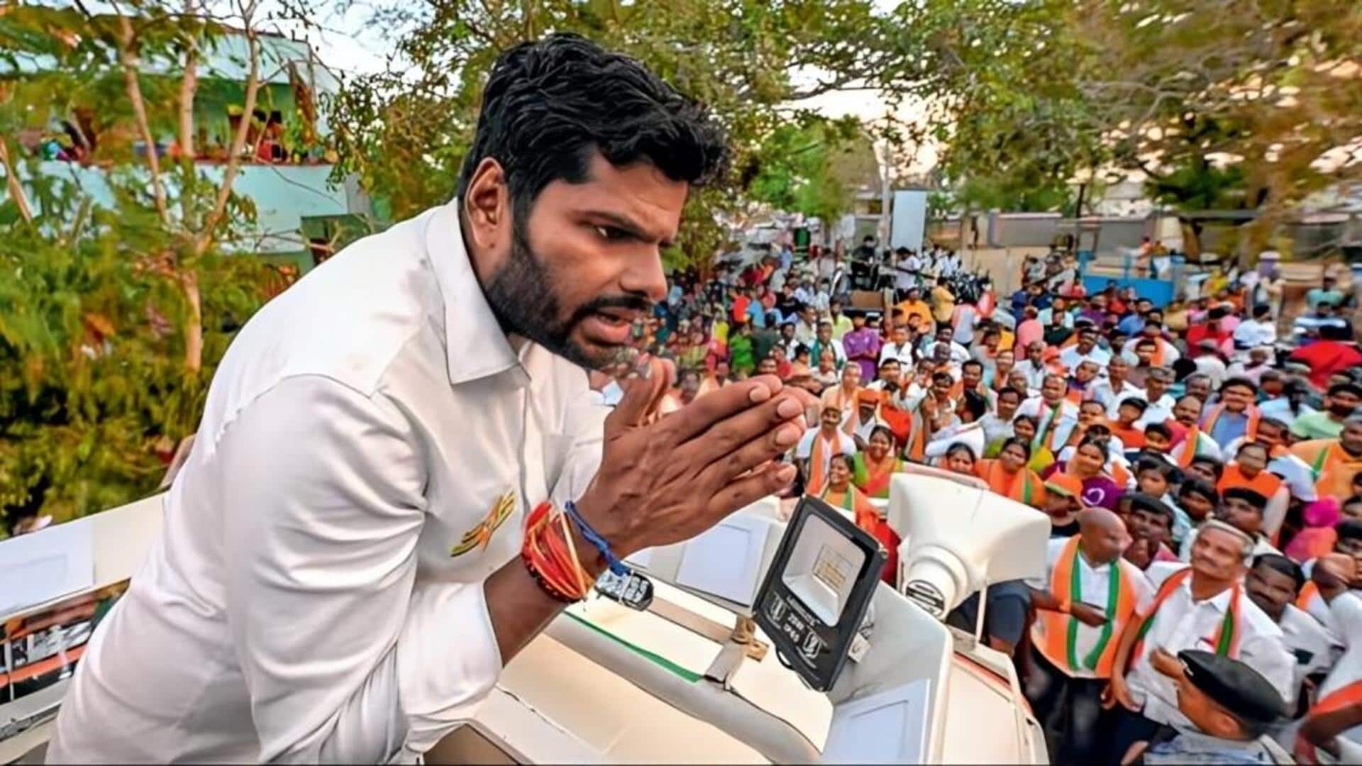 अन्नामलाई ने दिया भाजपा से इस्तीफा, पार्टी अध्यक्ष ने स्वीकारा