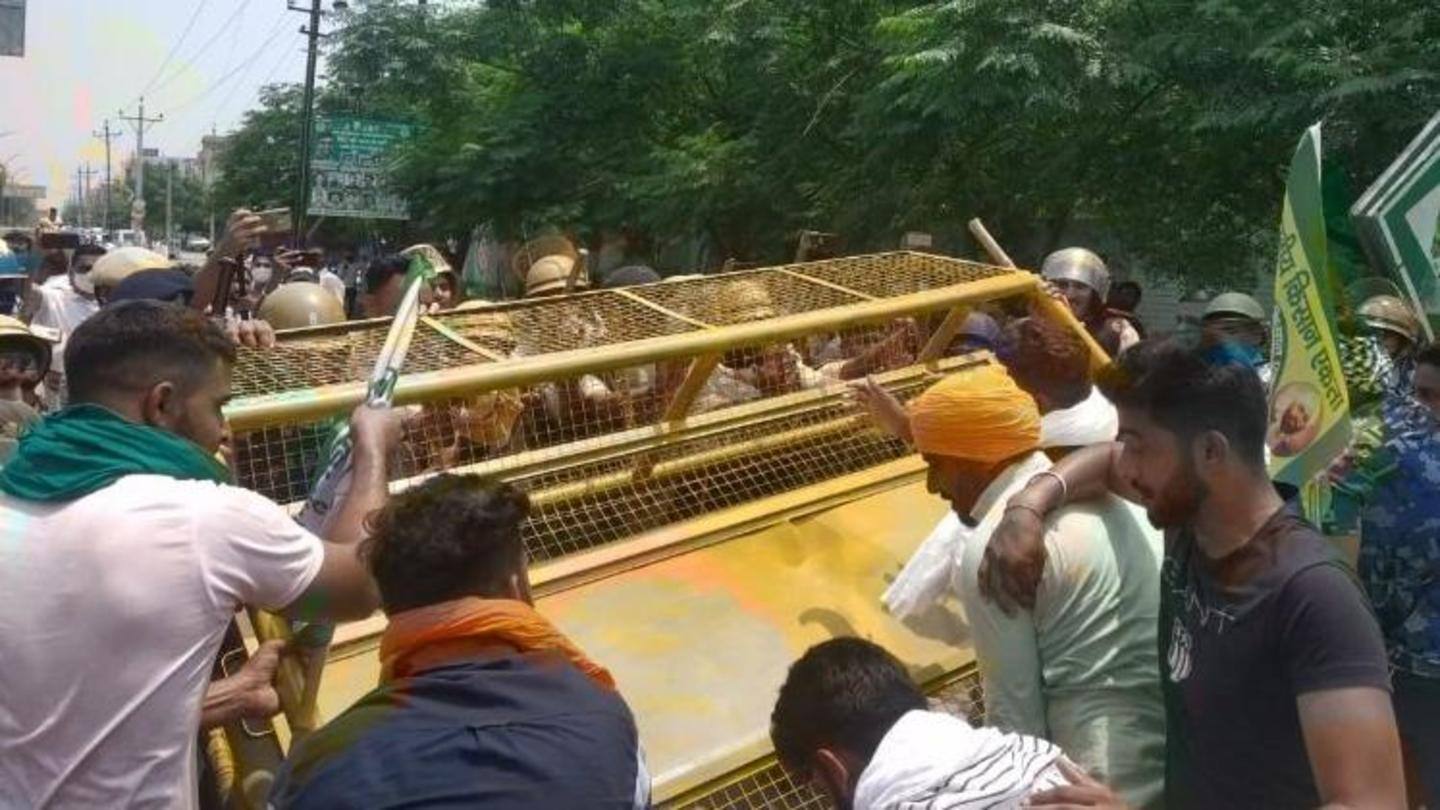 किसानों ने किया था पुुलिस अधीक्षक कार्यालय का घेराव करने का ऐलान किसानों ने किया था पुुलिस अधीक्षक कार्यालय का घेराव करने का ऐलान