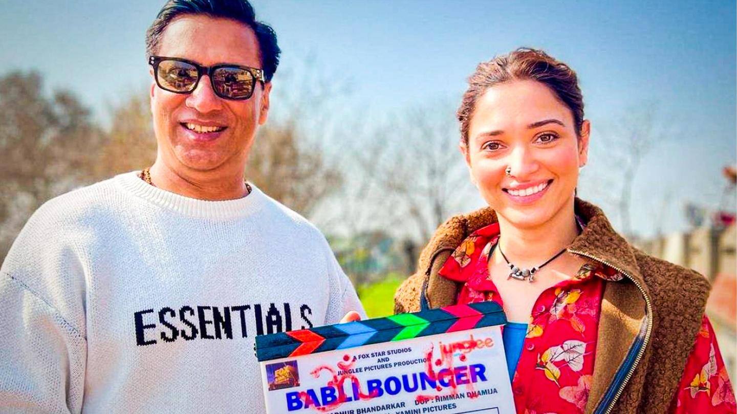 मधुर भंडारकर की फिल्म 'बबली बाउंसर' में नजर आएंगी तमन्ना भाटिया