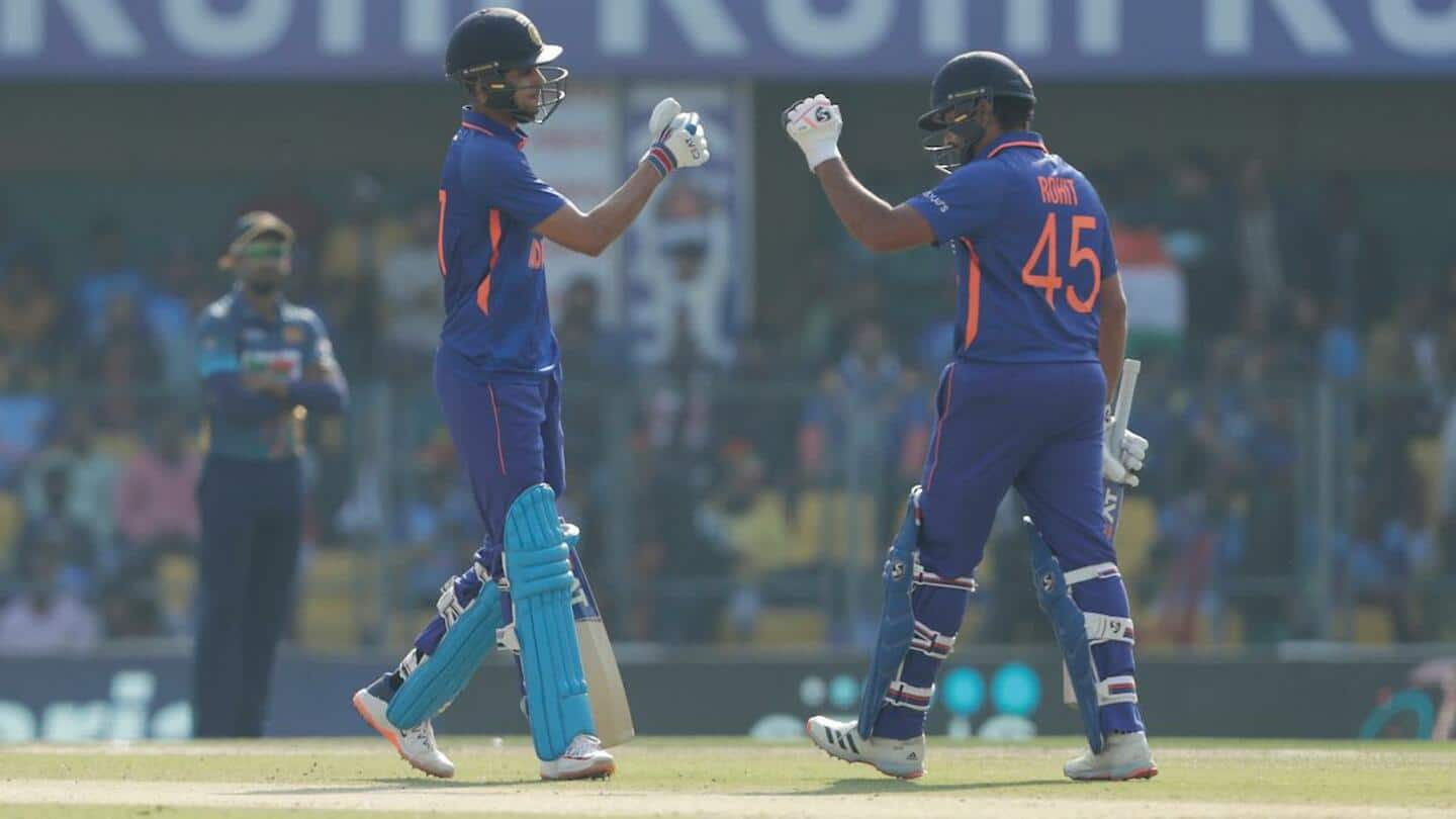 भारत ने श्रीलंका के खिलाफ वनडे में नौवीं बार बनाया 350+ का स्कोर, बनाया विश्व रिकॉर्ड