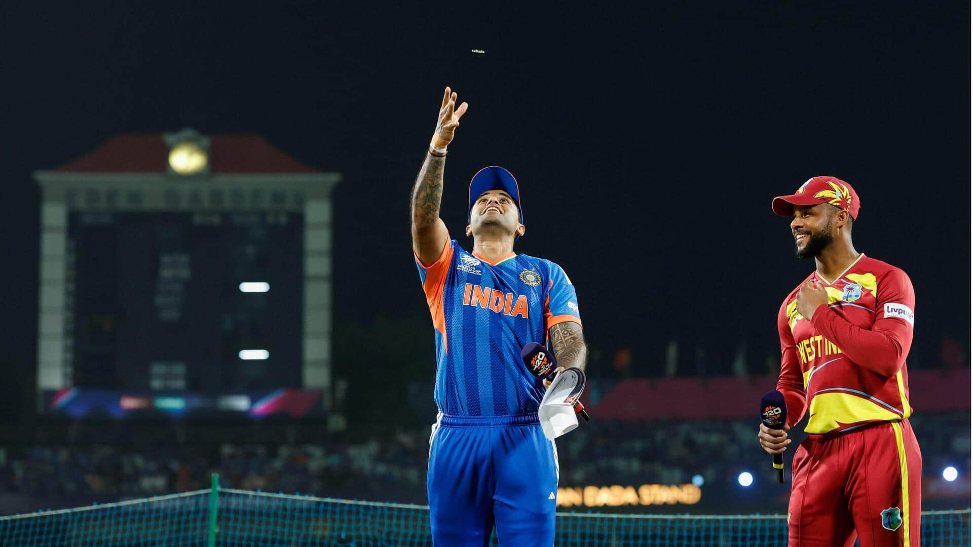 टी-20 विश्व कप 2026: भारत ने वेस्टइंडीज के खिलाफ टॉस जीतकर चुनी गेंदबाजी, जानिए प्लेइंग इलेवन