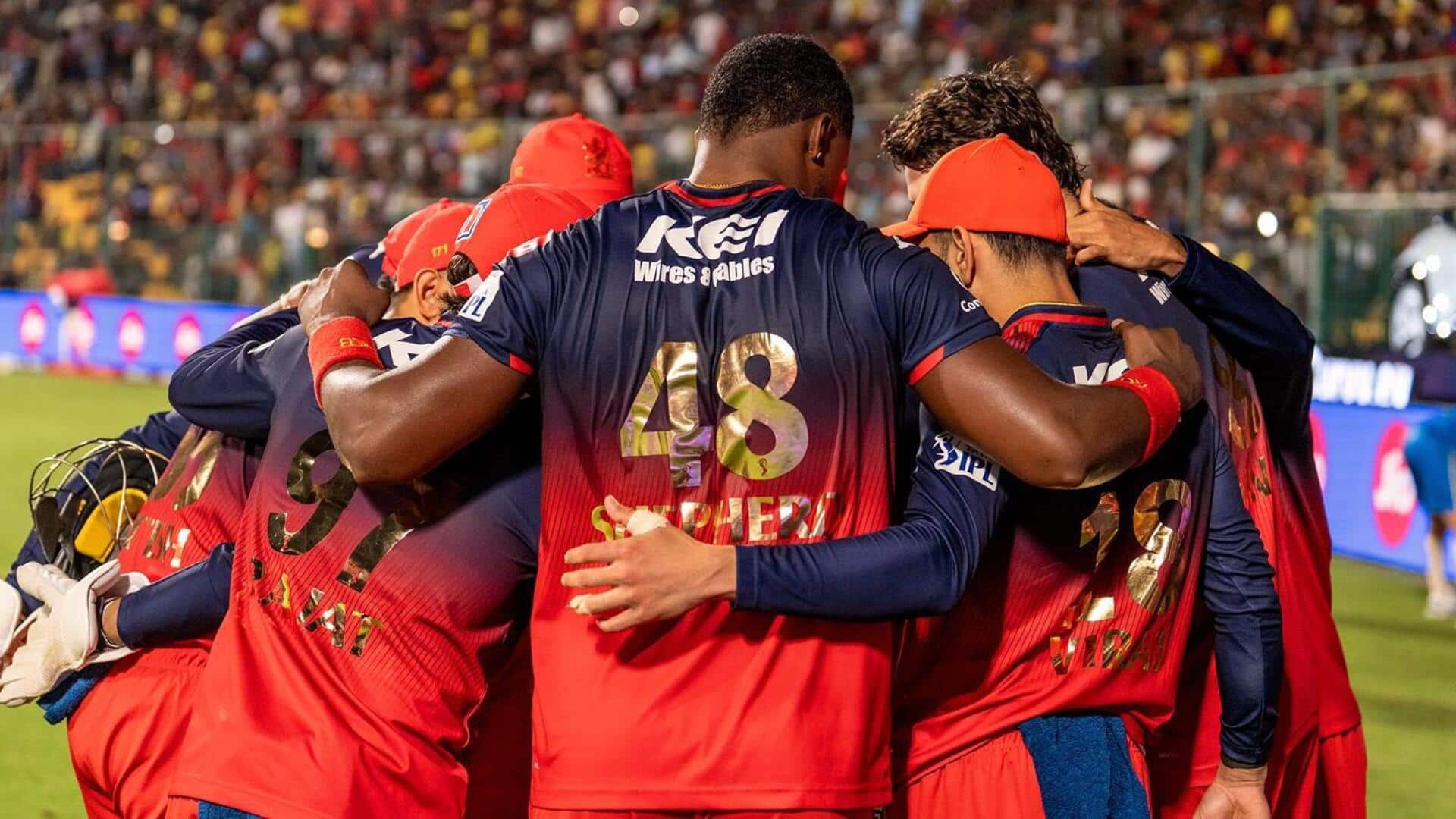 IPL 2025: RCB को लग सकते हैं 2 बड़े झटके, इन स्टार खिलाड़ियों का खेलना मुश्किल IPL 2025: RCB को लग सकते हैं 2 बड़े झटके, इन स्टार खिलाड़ियों का खेलना मुश्किल