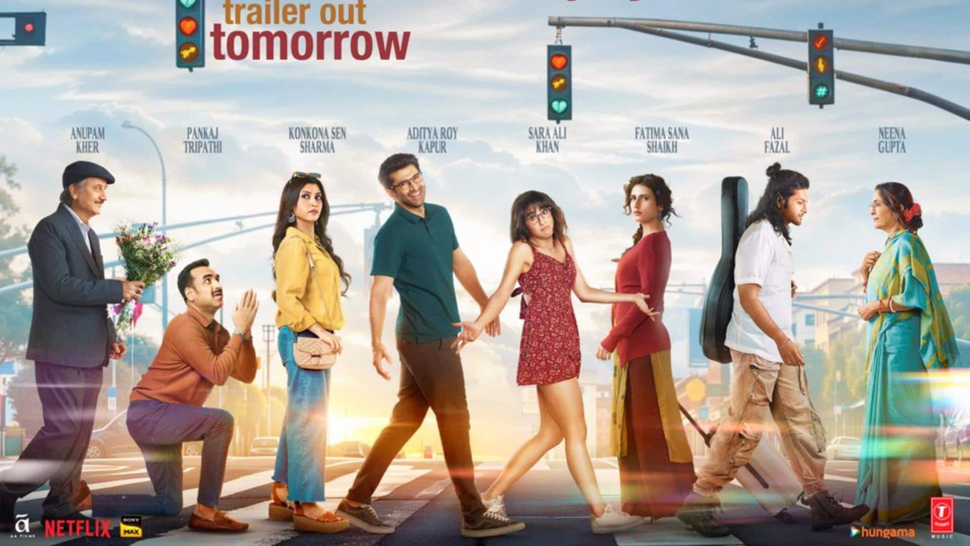 फिल्म 'मेट्रो... इन दिनों' का नया पोस्टर जारी, जानिए कब आएगा ट्रेलर फिल्म 'मेट्रो... इन दिनों' का नया पोस्टर जारी, जानिए कब आएगा ट्रेलर