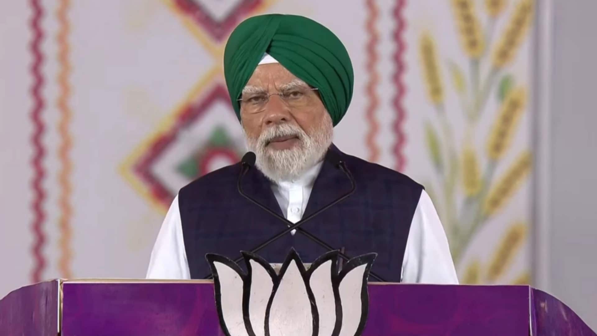 प्रधानमंत्री ने पंजाब में 5,470 करोड़ रुपये की परियोजनाओं का शिलान्यास-उद्घाटन किया