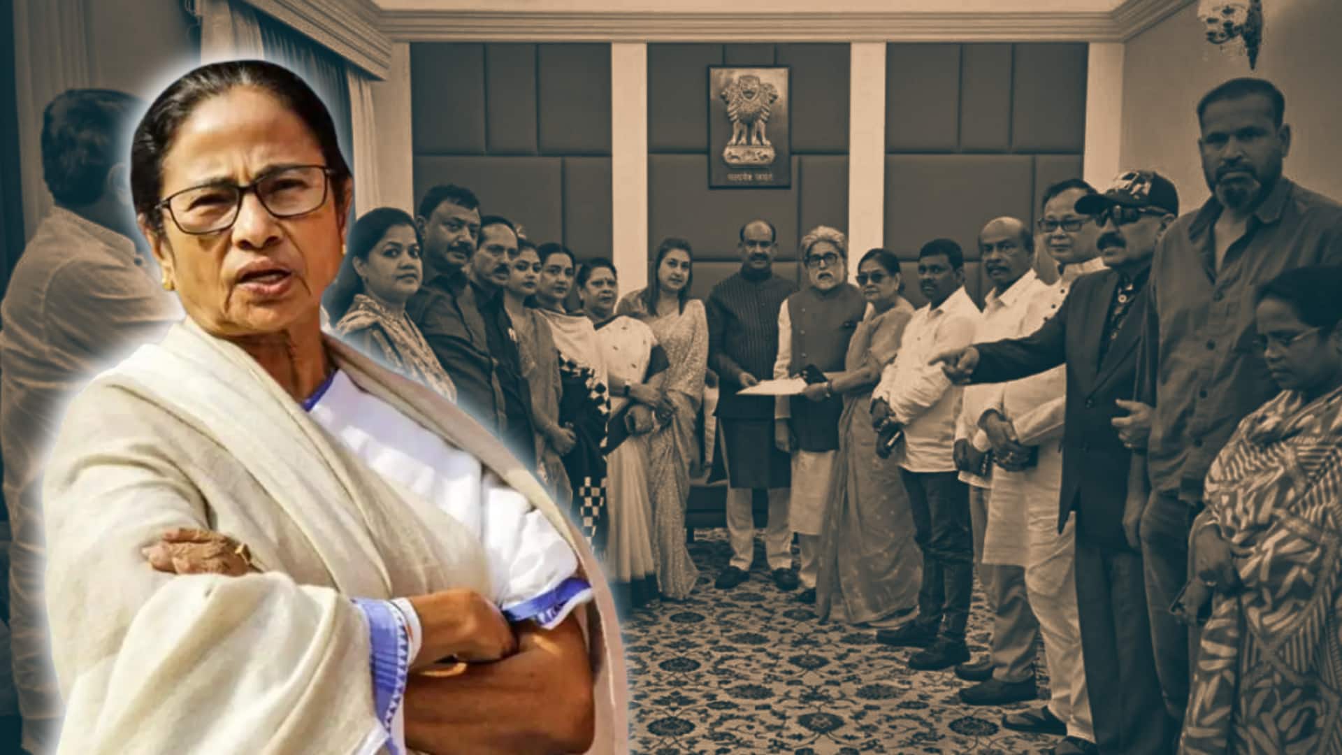 #NewsBytesExplainer: TMC के बागी सांसद गुमनाम पार्टी से क्यों जुड़े, दलबदल कानून से बचेंगे; आगे क्या? 