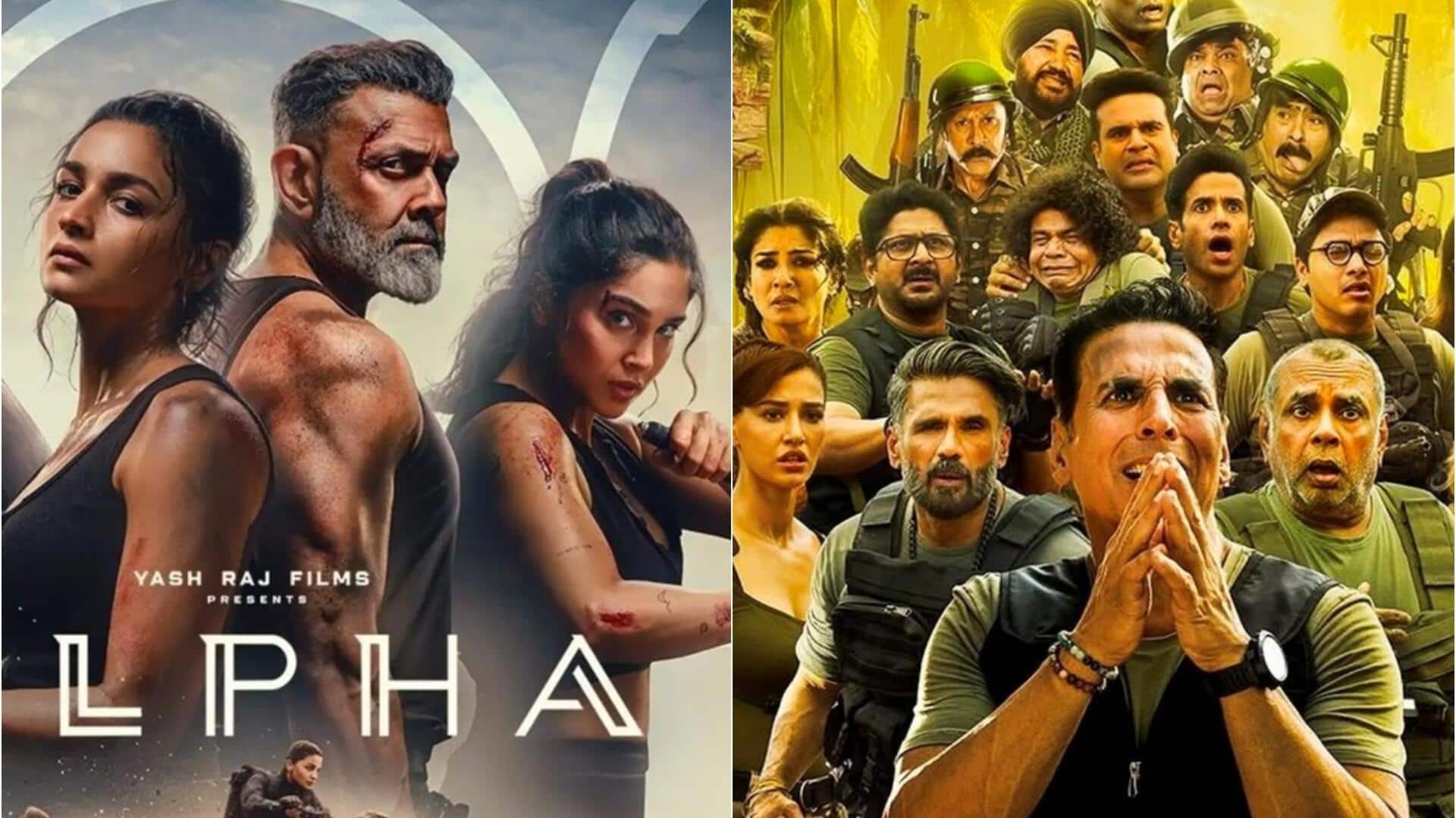 आलिया-शरवरी की 'अल्फा' ने वीकेंड पर दिखाया दम, 'वेलकम टू द जंगल' भी नहीं रही पीछे