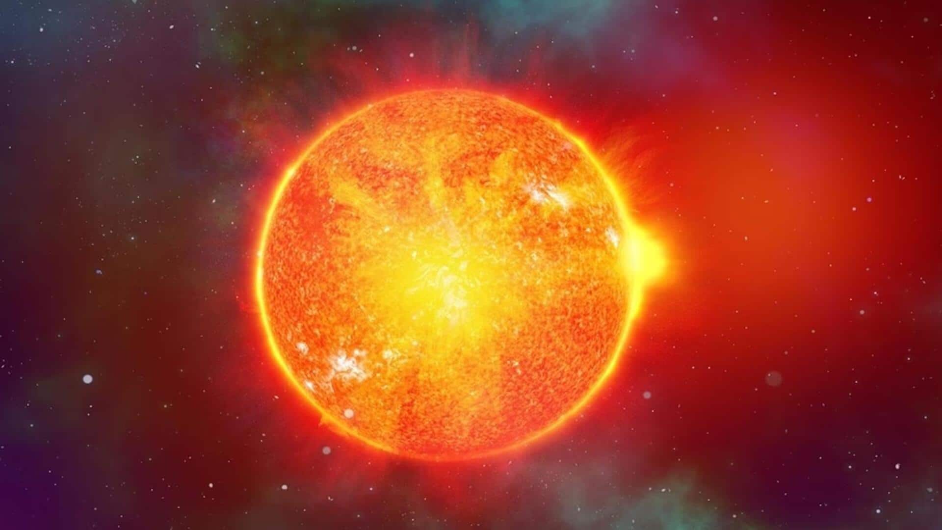 नासा ने छल्ले के आकार के सनस्पॉट का लगाया पता, सौर तूफान आने की संभावना बढ़ी