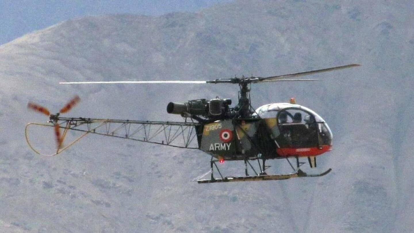 अरुणाचल प्रदेश: तवांग में सेना का चीता हेलीकॉप्टर क्रैश, पायलट की मौत