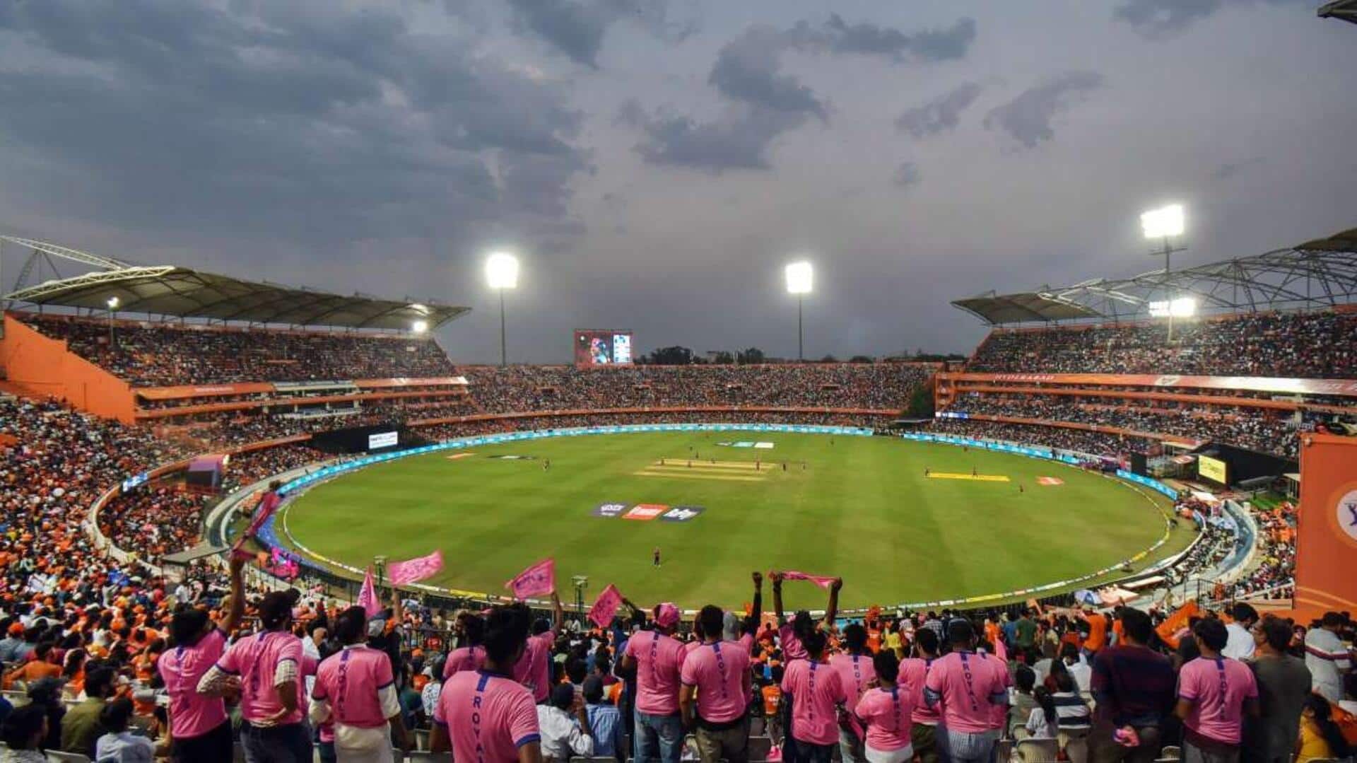 IPL 2024: SRH बनाम RR मुकाबले की पिच रिपोर्ट, जानिए राजीव गांधी स्टेडियम हैदराबाद के आंकड़े