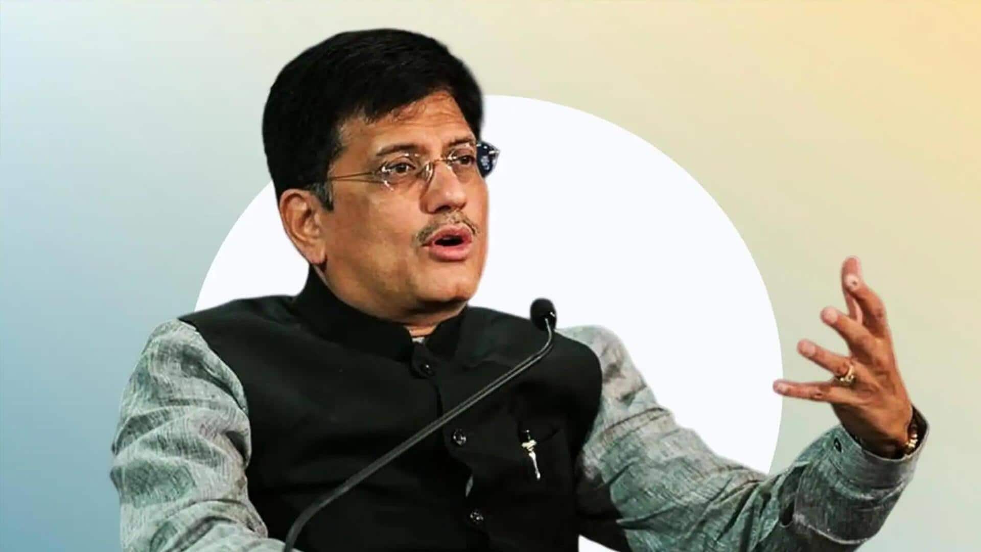 भारत टैरिफ विवाद के बीच व्यापार समझौते के लिए अमेरिका से कर रहा बातचीत- पीयूष गोयल भारत टैरिफ विवाद के बीच व्यापार समझौते के लिए अमेरिका से कर रहा बातचीत- पीयूष गोयल