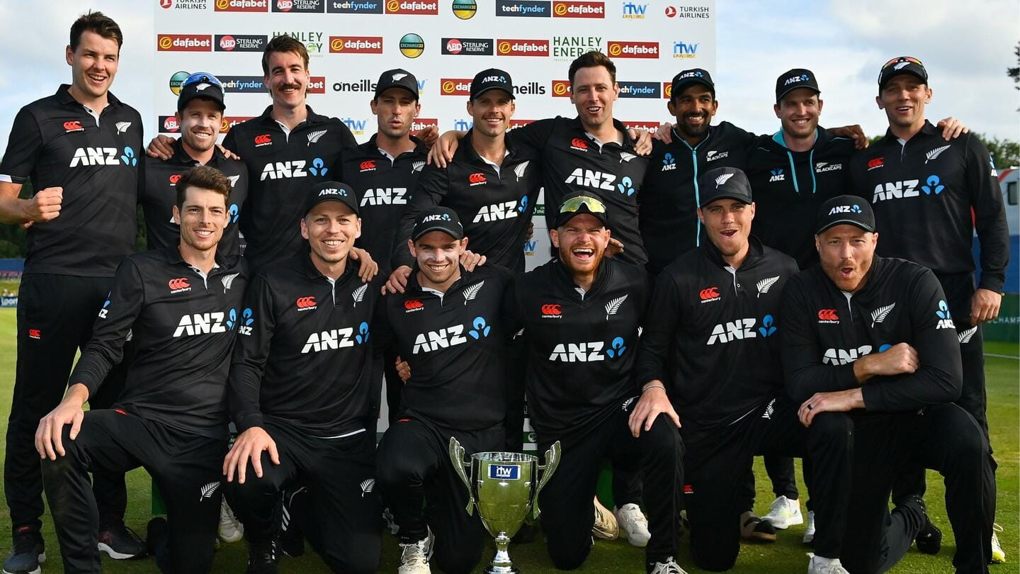 न्यूजीलैंड ने आखिरी वनडे में आयरलैंड को हराकर पूरा किया क्लीन स्वीप, बने ये रिकॉर्ड्स