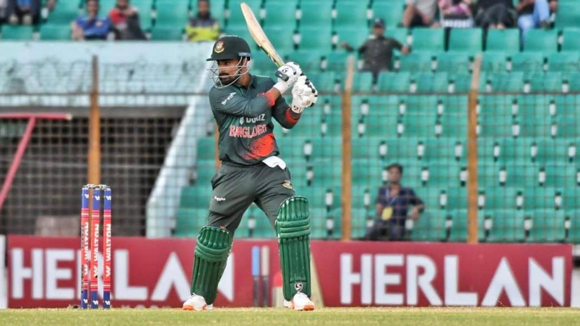 भारत बनाम बांग्लादेश: लिटन दास ने लगाया वनडे करियर का 12वां अर्धशतक, जानिए उनके आंकड़े