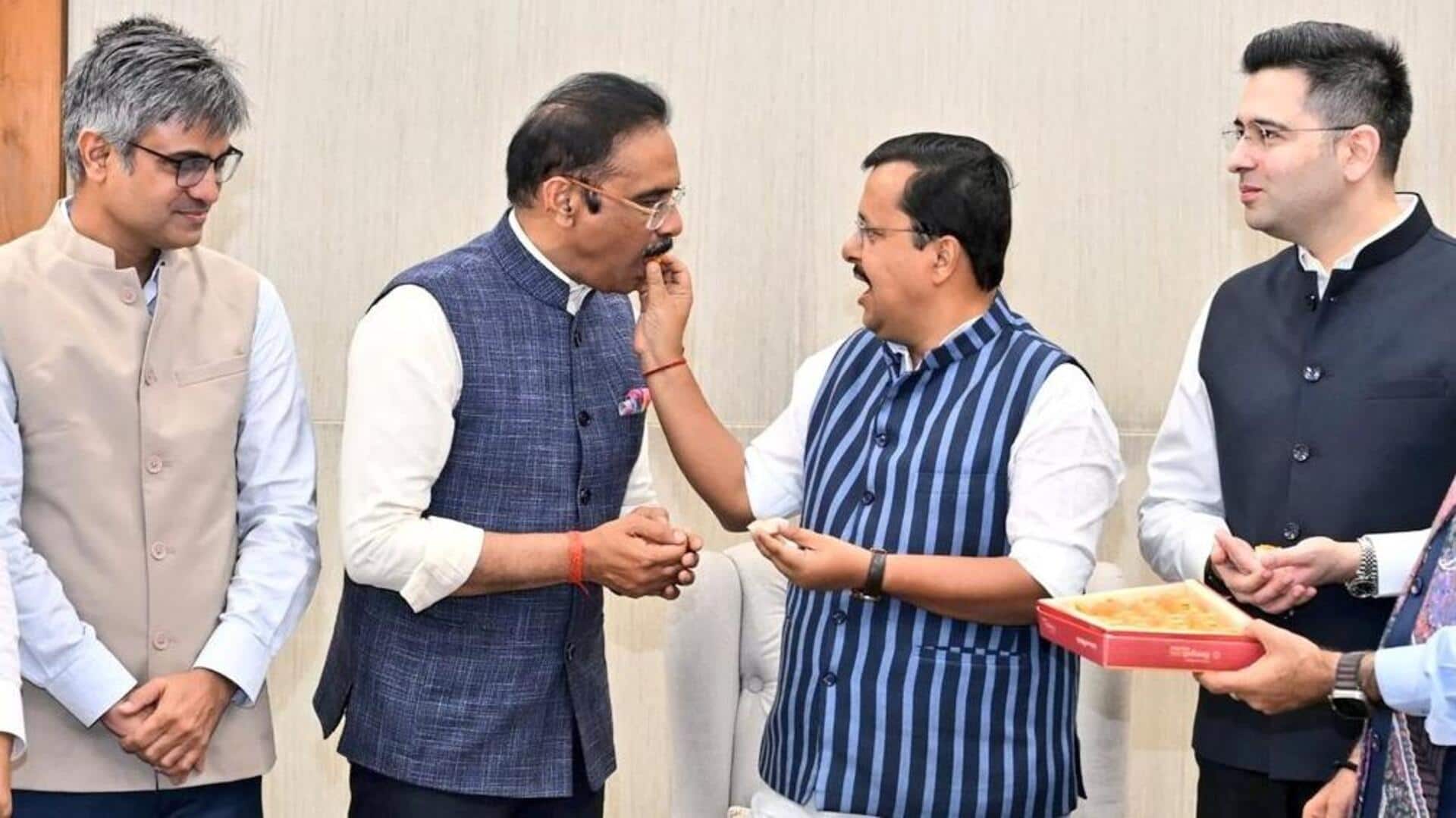 राज्यसभा के सभापति ने AAP के 7 सांसदों के भाजपा में शामिल होने को दी मंजूरी