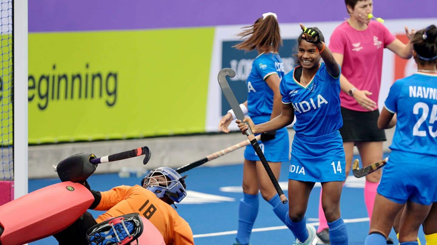 राष्ट्रमंडल खेल 2022: भारतीय महिला हॉकी टीम ने वेल्स को हराकर जीता अपना दूसरा मैच