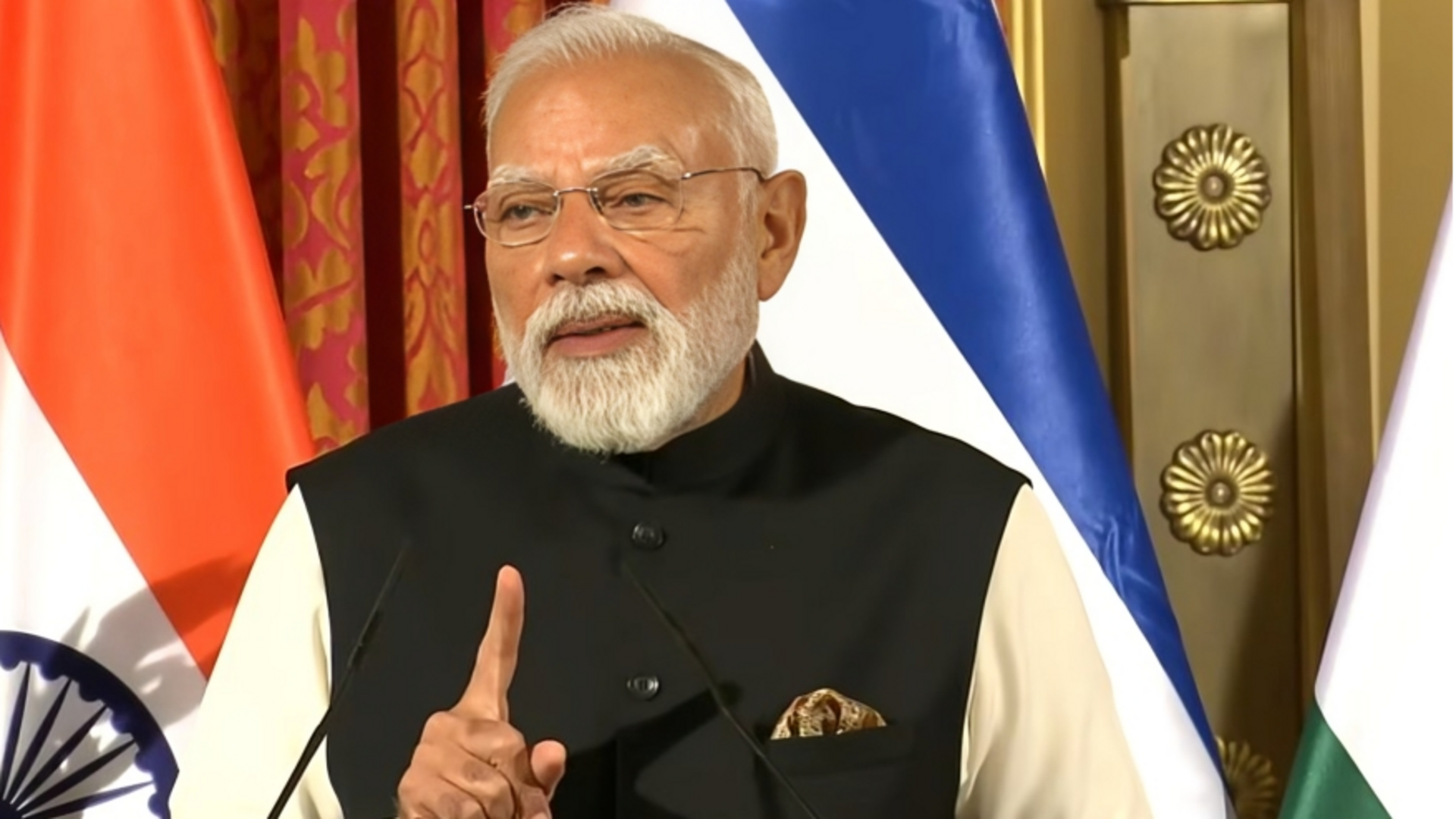 इजरायल में प्रधानमंत्री नरेंद्र मोदी ने गाजा शांति योजना पर सहमति जताई