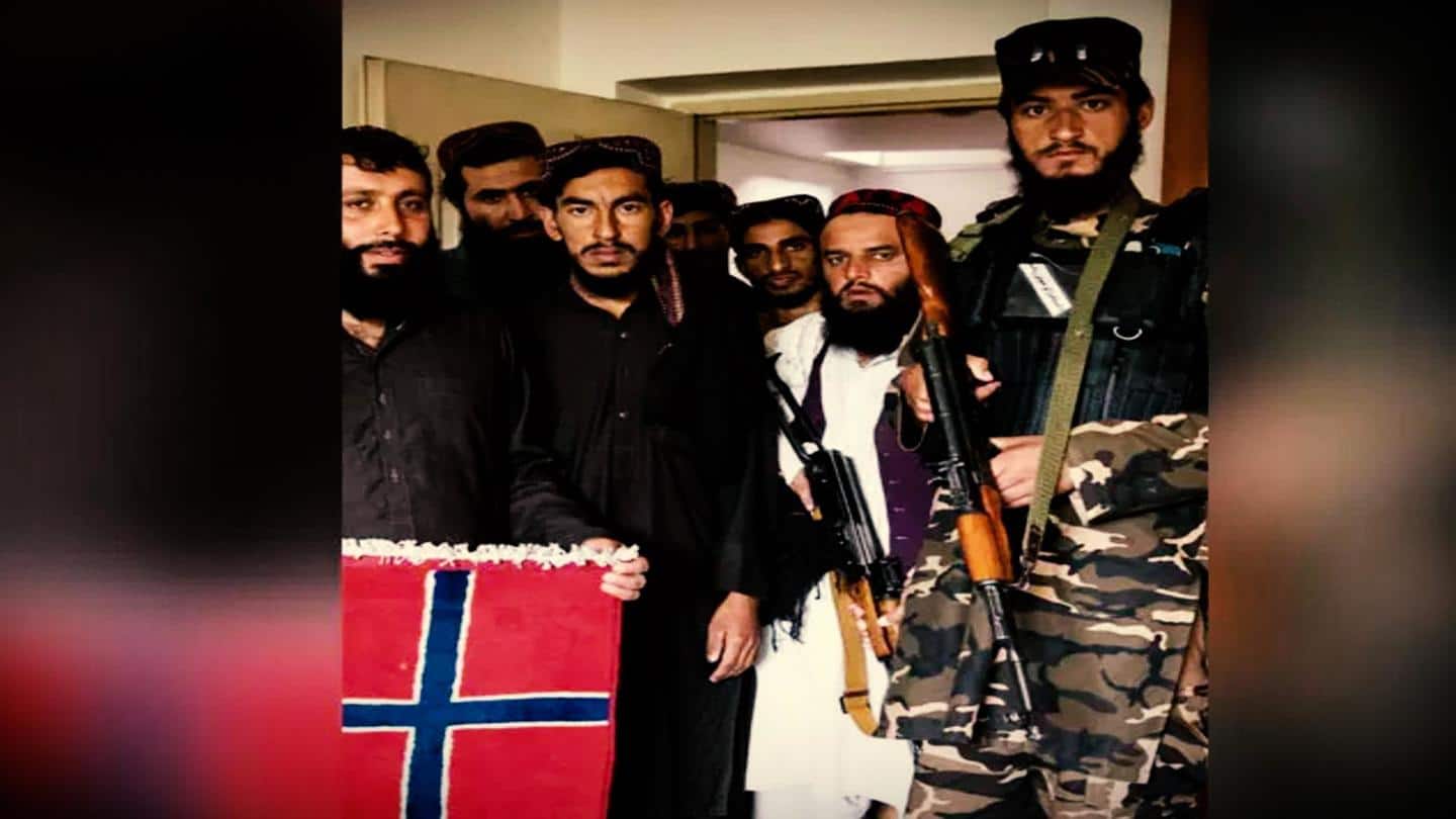 तालिबान ने किया नॉर्वे के दूतावास पर कब्जा, शराब की बोतलें तोड़कर किताबों को लगाई आग