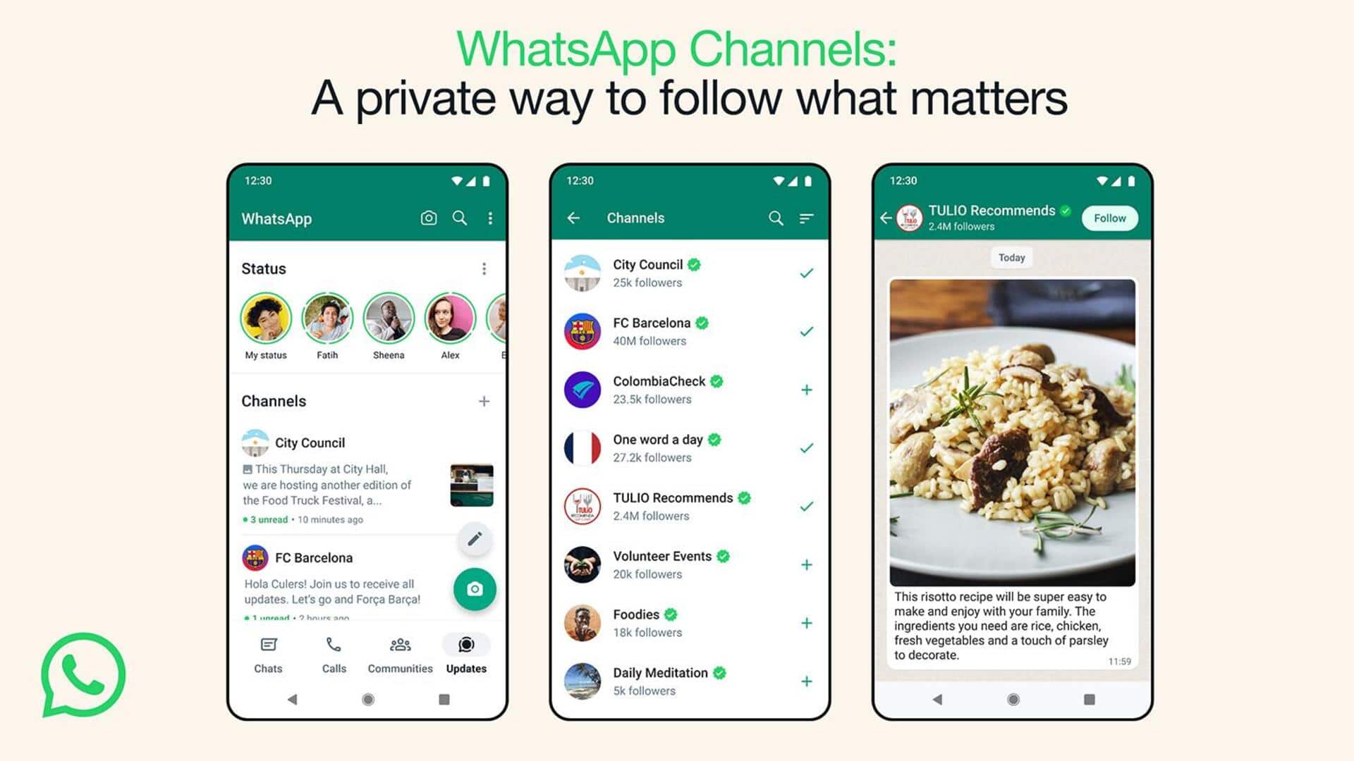 व्हाट्सऐप ने ब्रॉडकास्ट मैसेज के लिए लॉन्च किया चैनल्स फीचर, जानिए खासियत