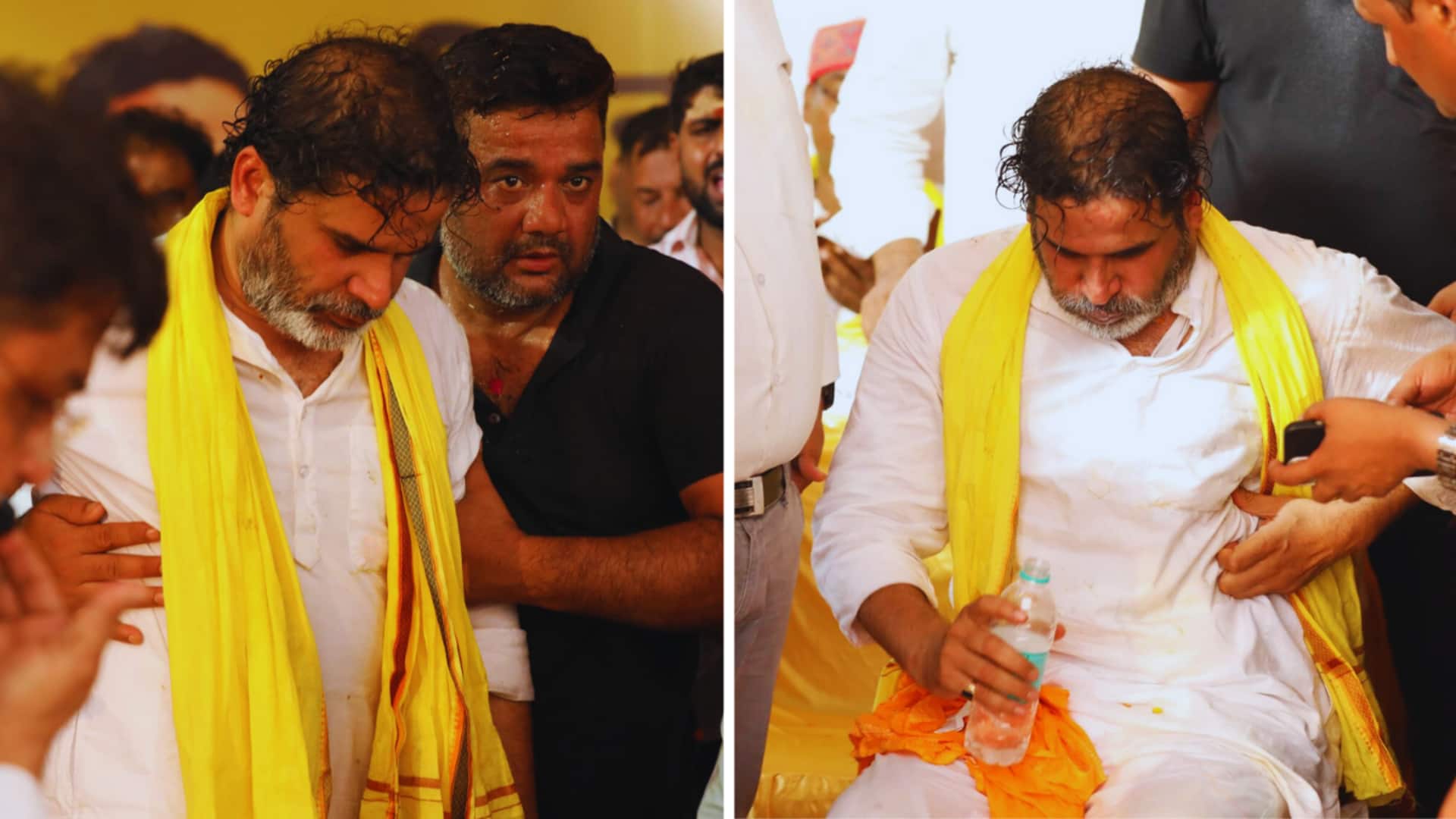 प्रशांत किशोर को रैली के दौरान पसली में लगी चोट, अस्पताल में कराया गया भर्ती
