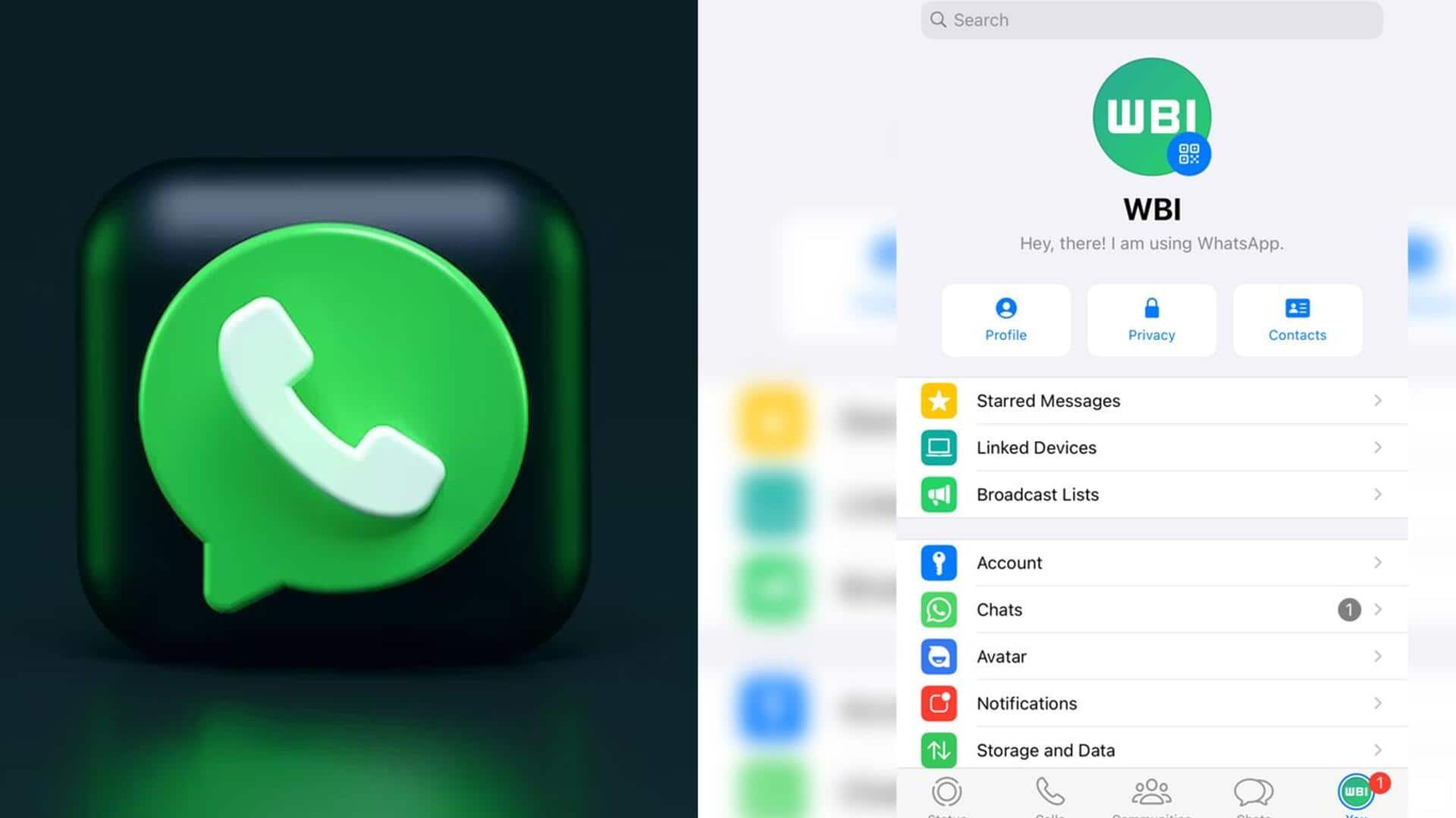 व्हाट्सऐप सेटिंग्स इंटरफेस में कर रही बदलाव, मिलेगा नया टैब