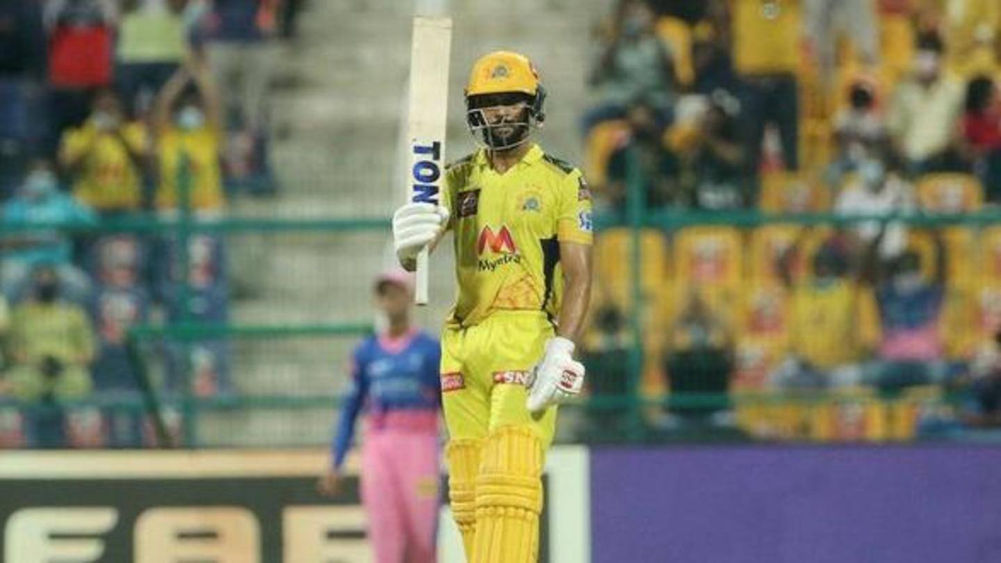 गायकवाड़ ने लगाया पहला IPL शतक गायकवाड़ ने लगाया पहला IPL शतक