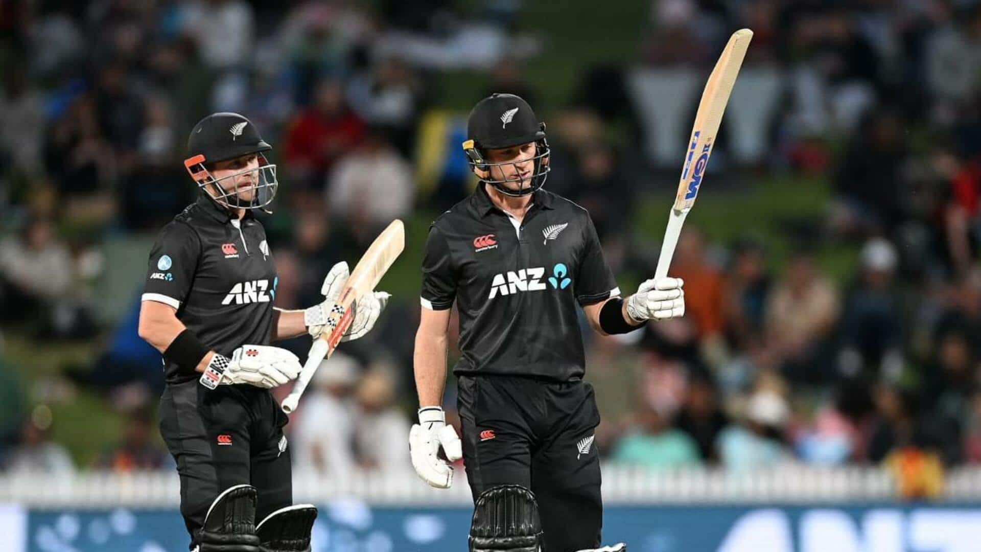 न्यूजीलैंड ने श्रीलंका को 6 विकेट से हराकर 2-0 से जीती वनडे सीरीज, ये बने रिकॉर्ड्स 