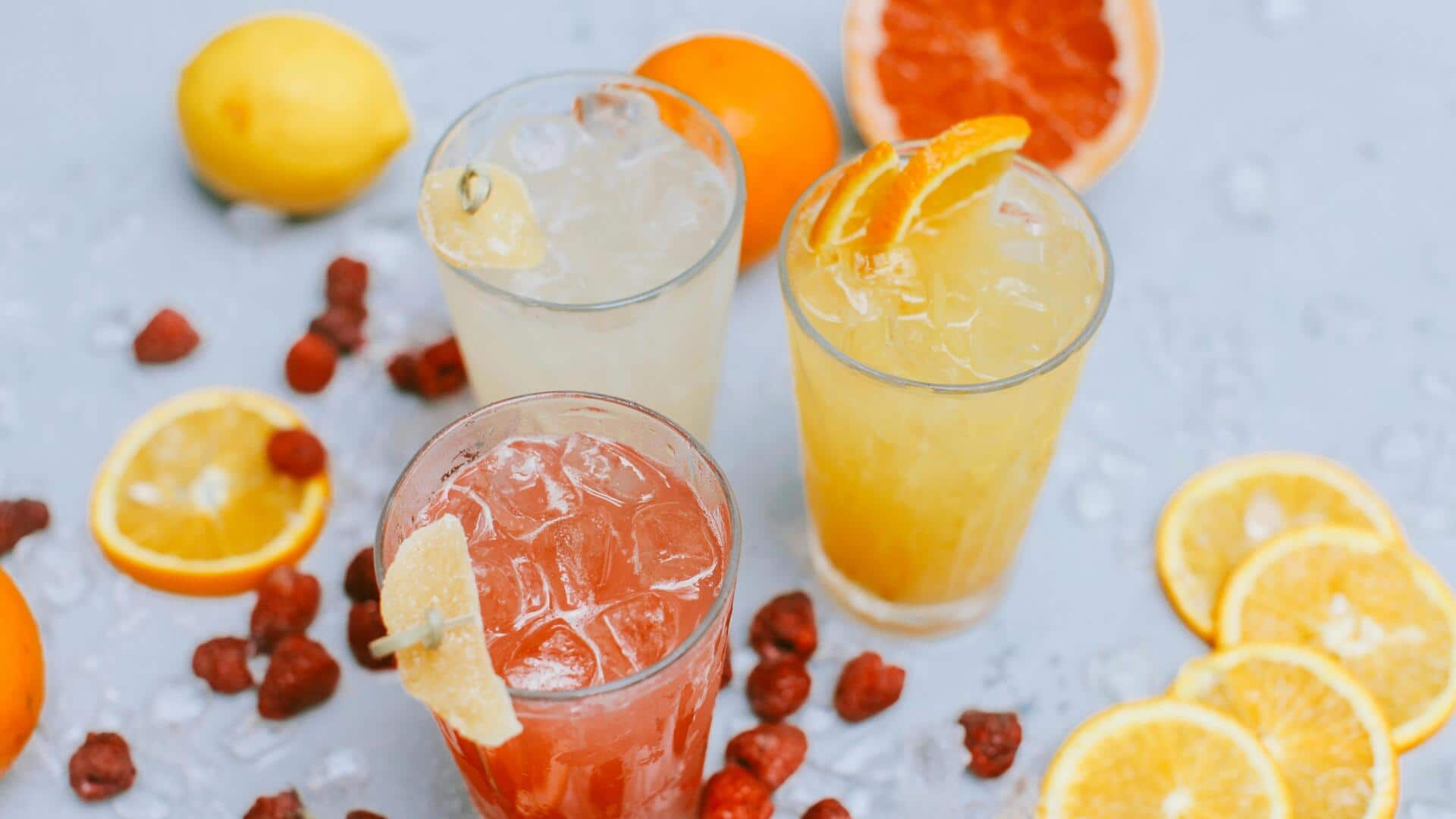 गर्मी में प्यास बुझाने के लिए सोडा की जगह पिएं ये 5 ताजगी देने वाले पेय