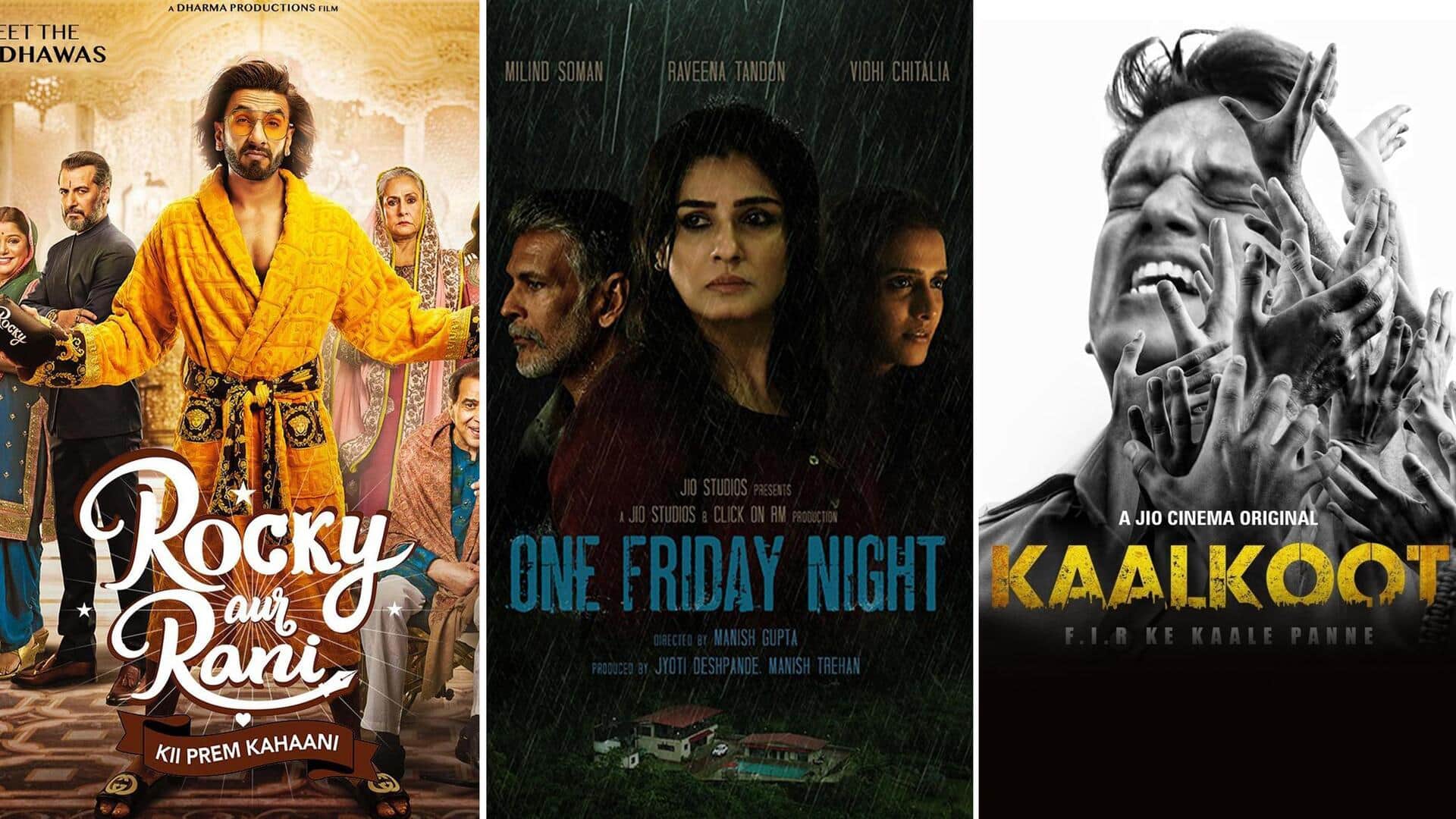 'रॉकी और रानी की प्रेम कहानी' से 'कालकूट' तक, इस हफ्ते देखिए ये फिल्में और सीरीज