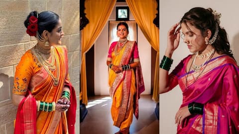 नौवारी साड़ी के साथ पहनें महाराष्ट्र के ये पारंपरिक गहने, लुक लगेगा और भी आकर्षक